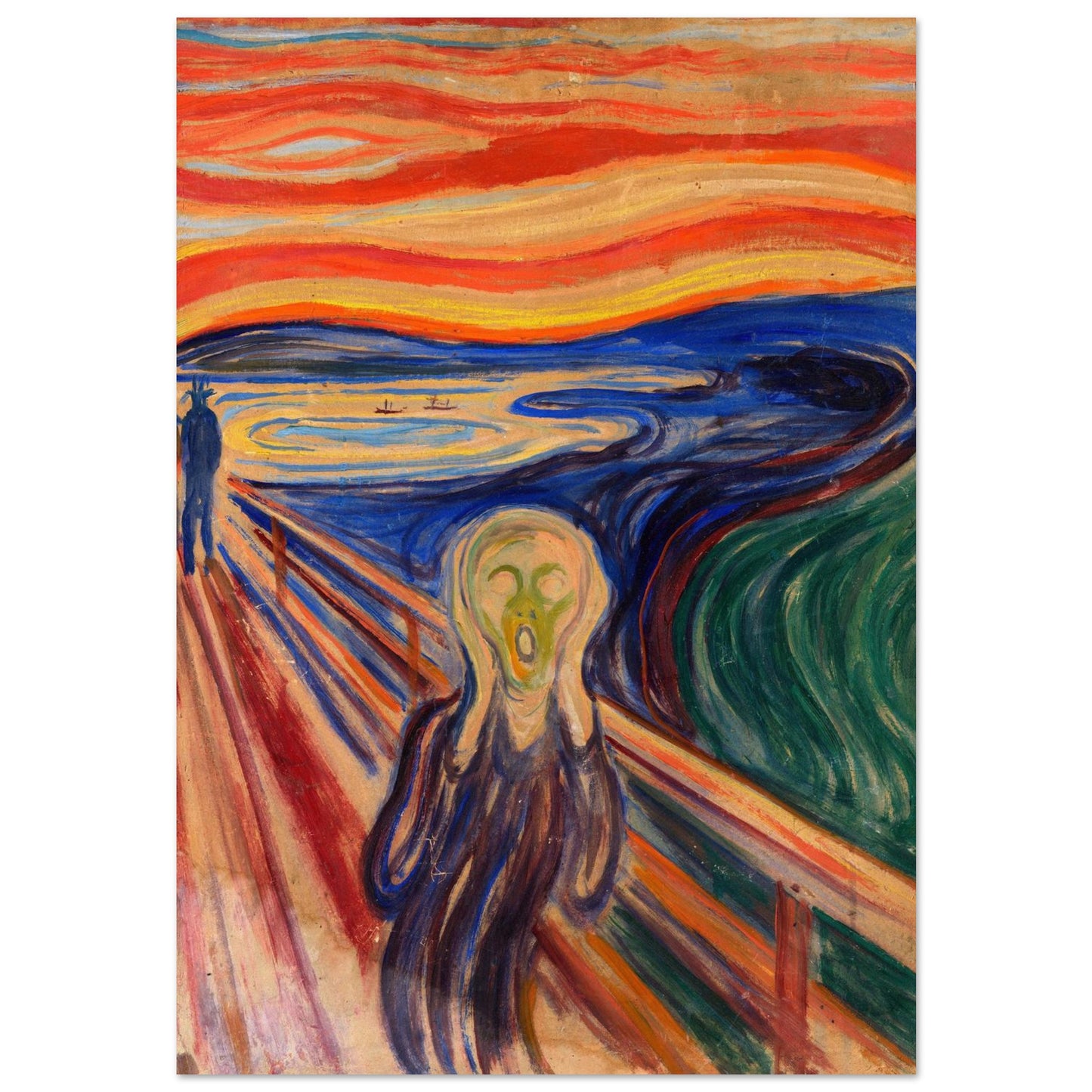 L'Urlo - Edvard Munch - Poster senza cornice