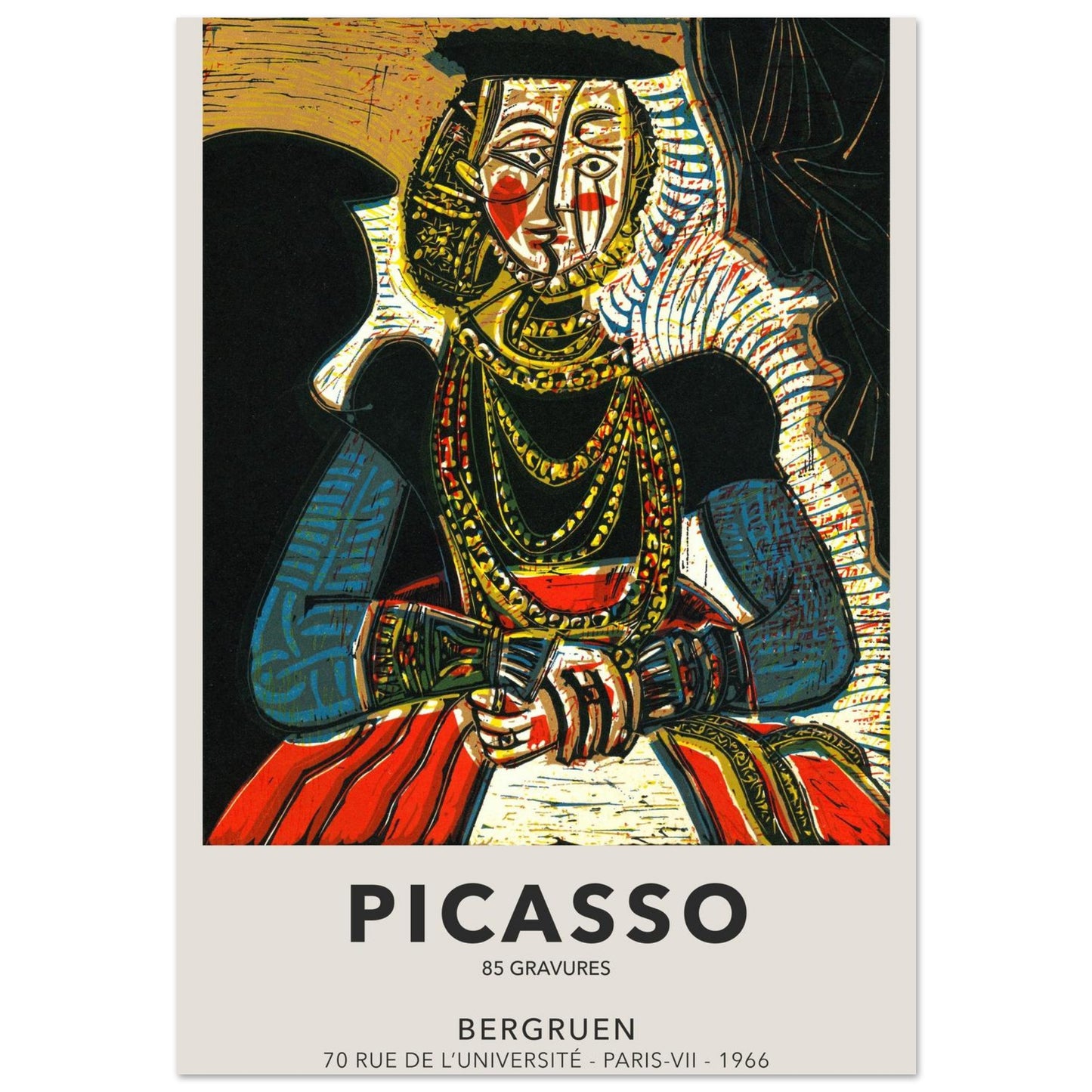 Gravure d'Esposizione - Pablo Picasso - Poster senza cornice
