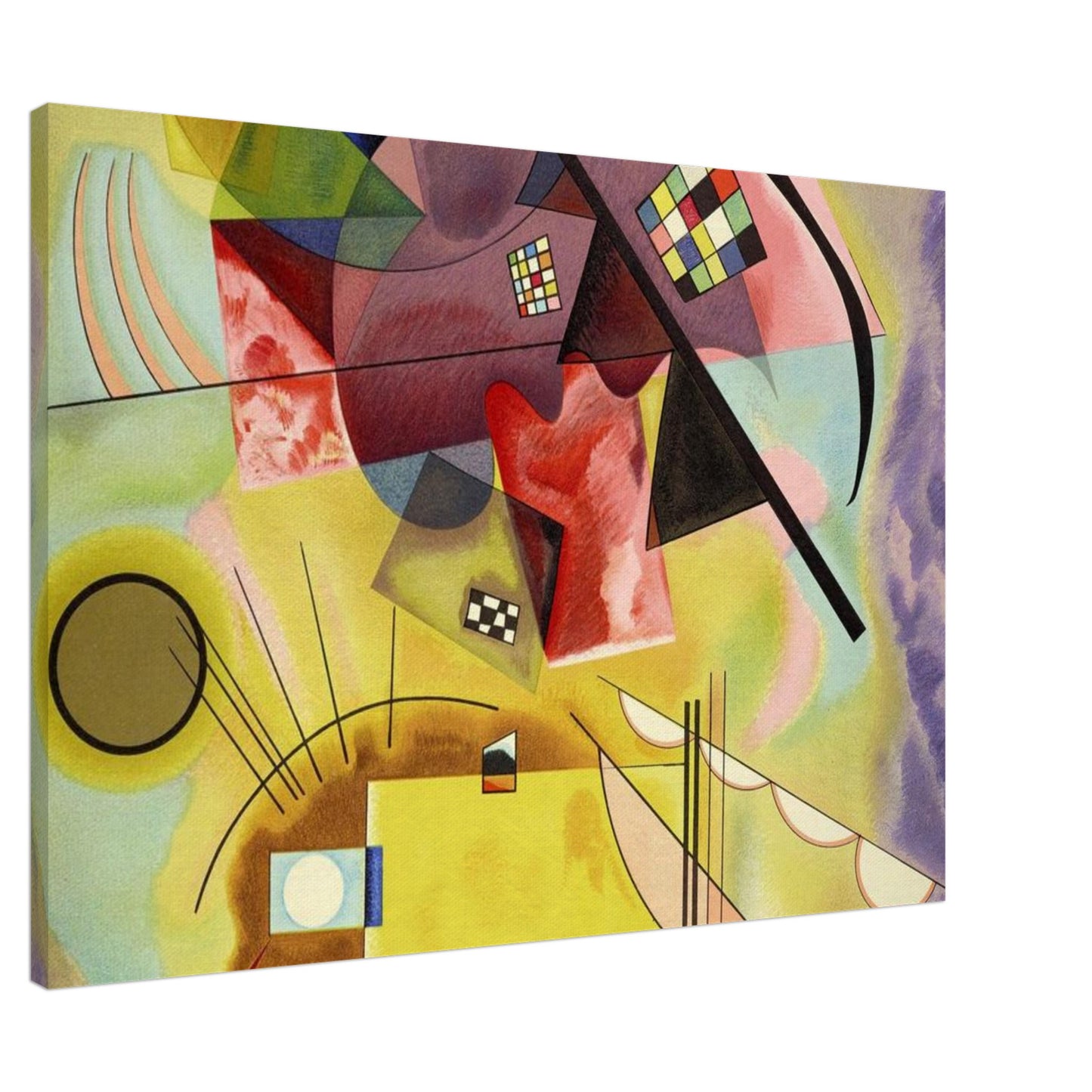 Composizione VIII - Wassily Kandinsky - Canvas thick