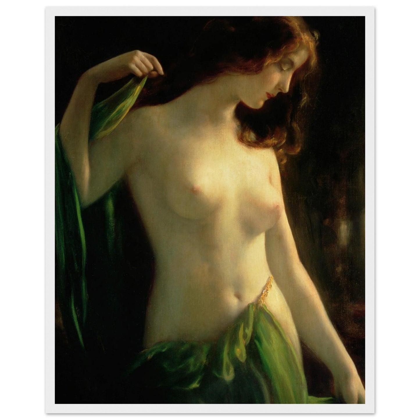 Ninfa d'acqua - John William Waterhouse - Poster con cornice