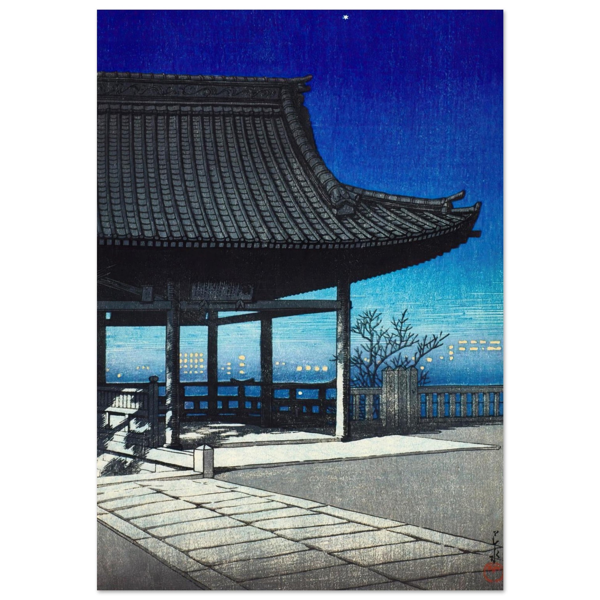 Kozu - Hasui Kawase - Poster senza cornice