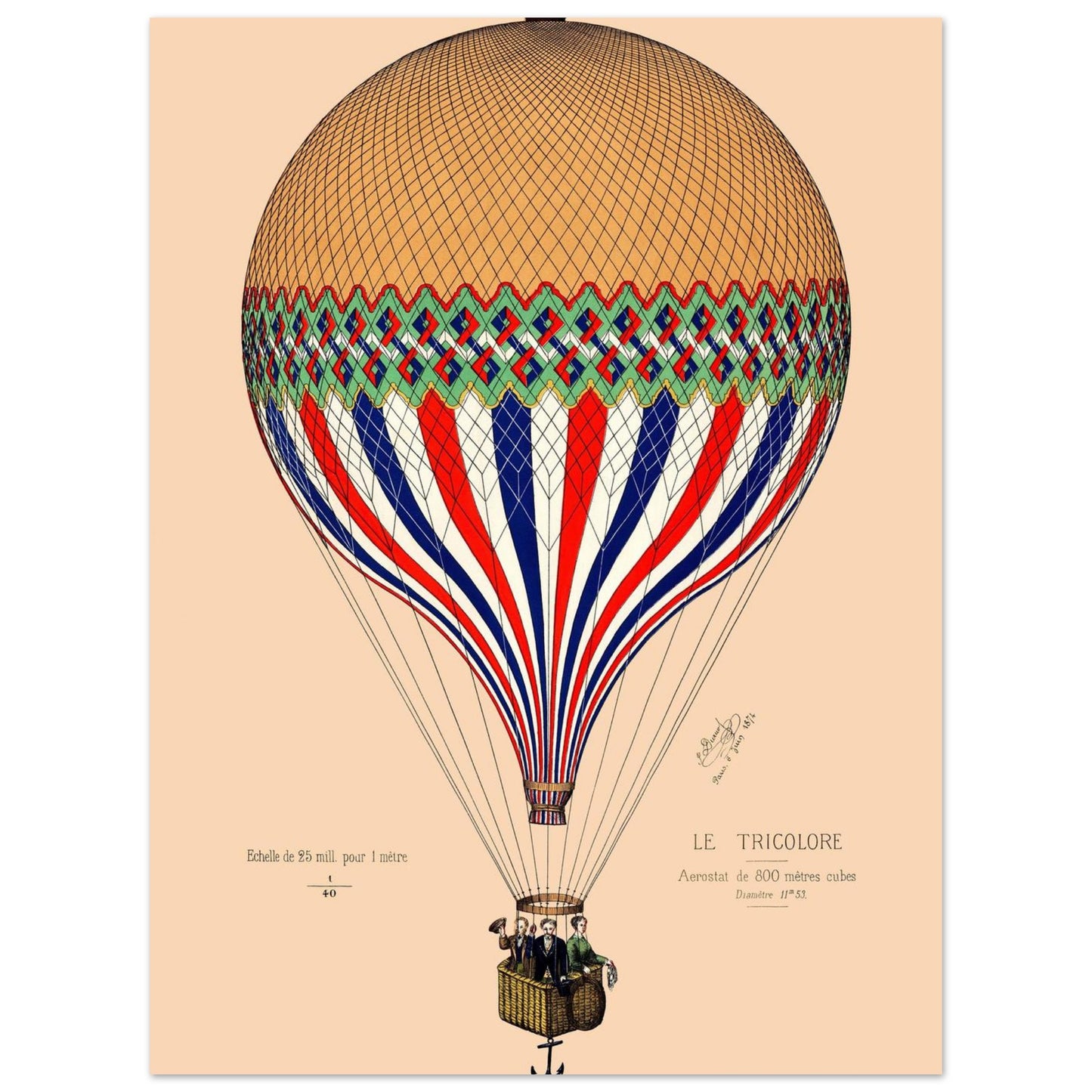 Palloncino - Poster senza cornice