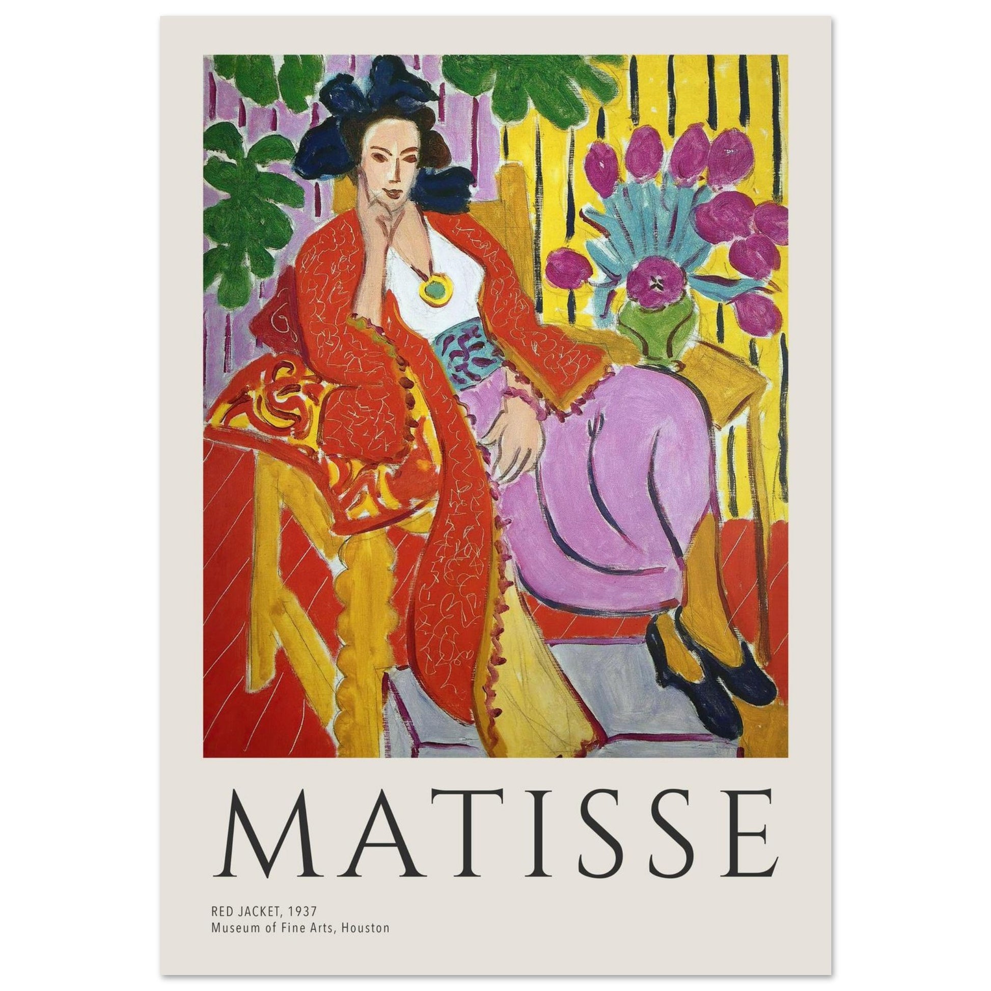 Donna con un Cappello - Henri Matisse - Poster senza cornice