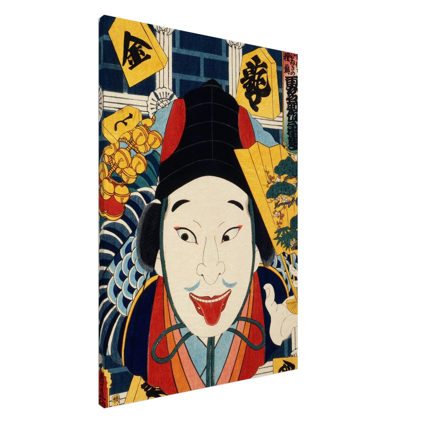 La Cortigiana - Toyohara Kunichika - Canvas slim