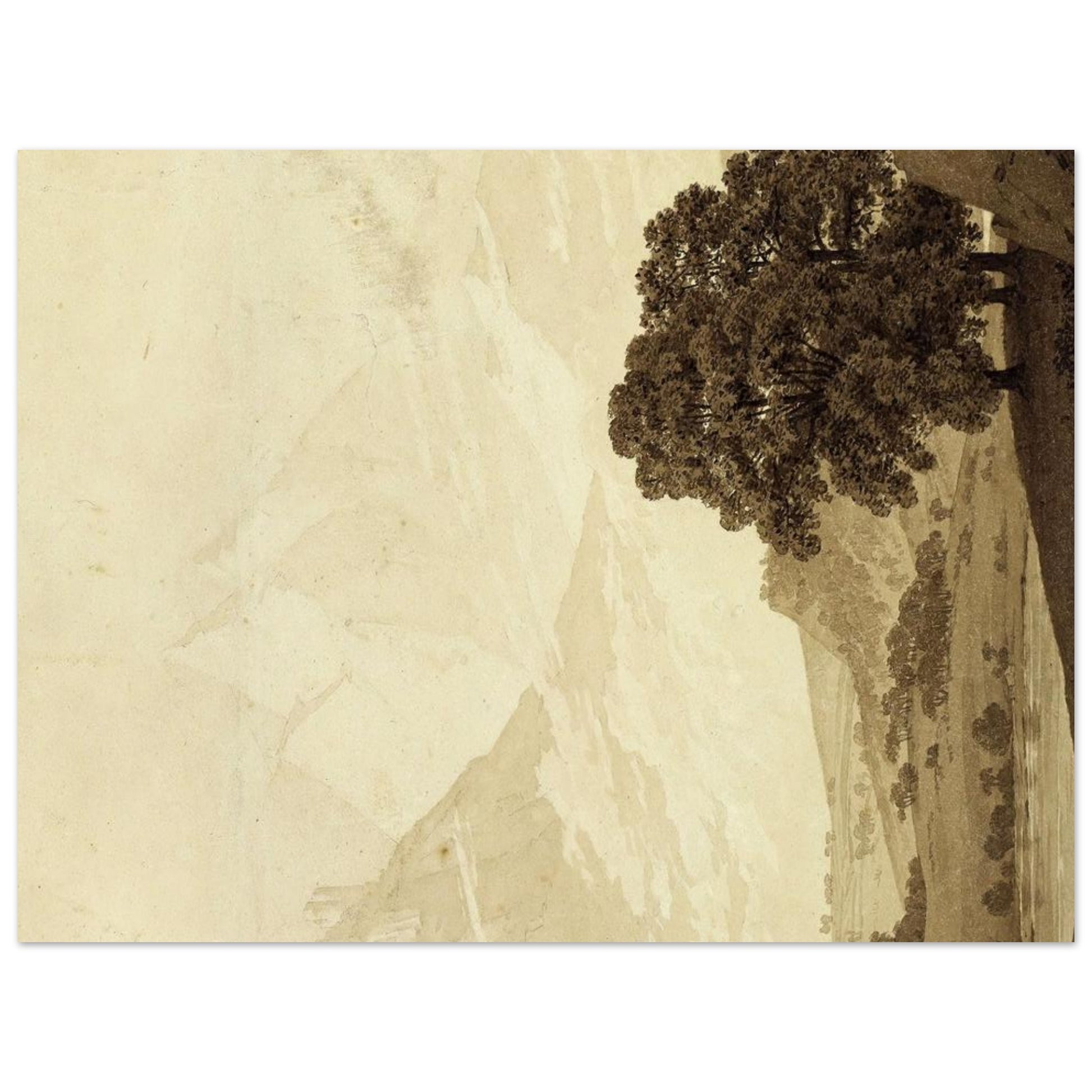 Autunno – Sera – Maturità - Caspar David Friedrich - Poster senza cornice