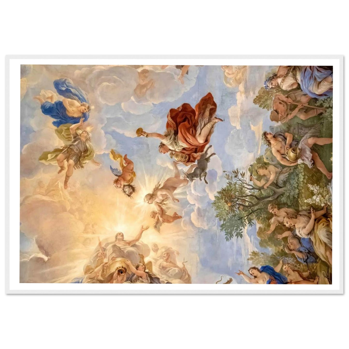 L'Assunzione della Vergine - Tiziano - Poster con cornice