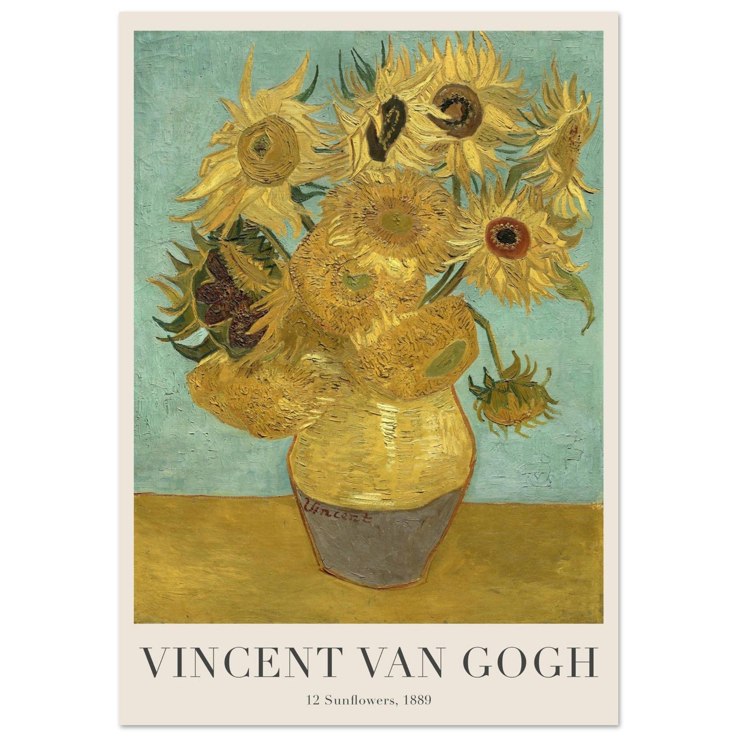 Girasoli - Vincent van Gogh - Poster senza cornice
