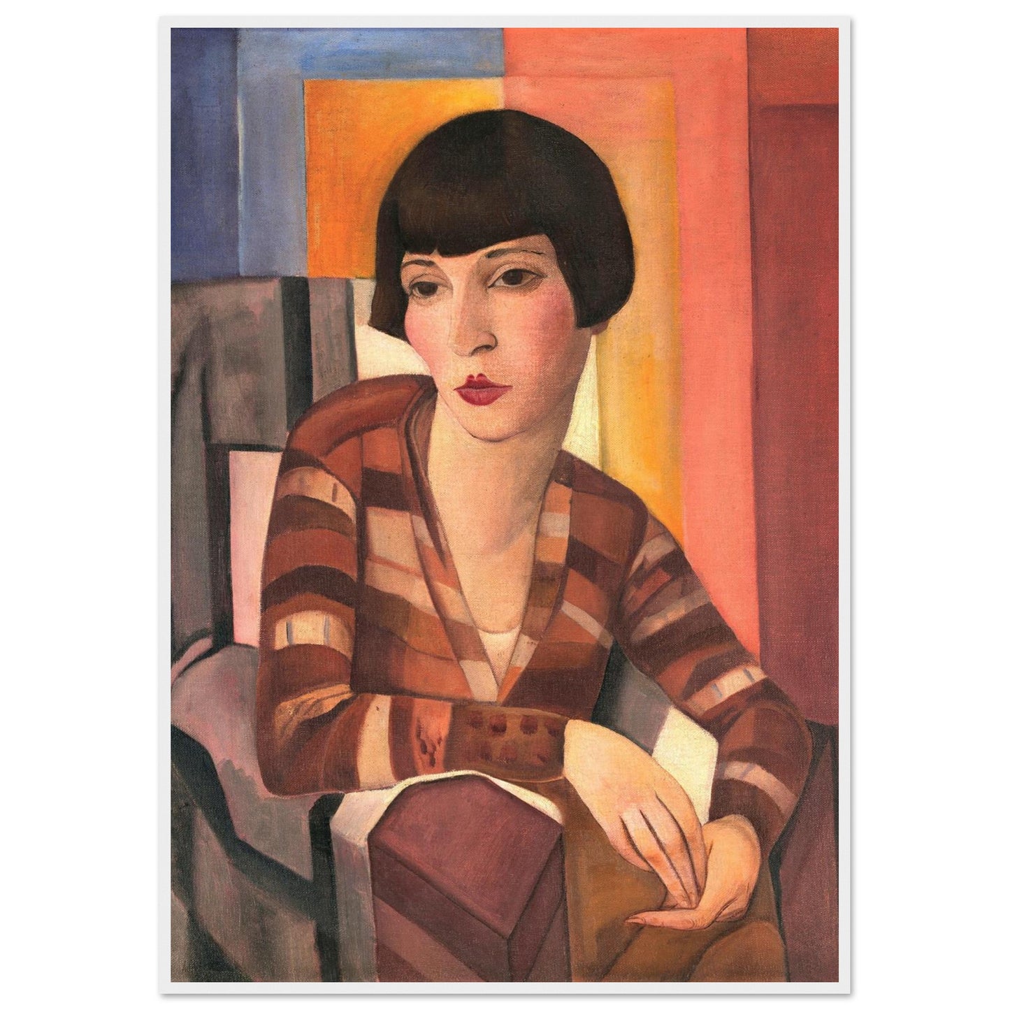 Ritratto di Baby de Almeida - Lasar Segall - Poster con cornice