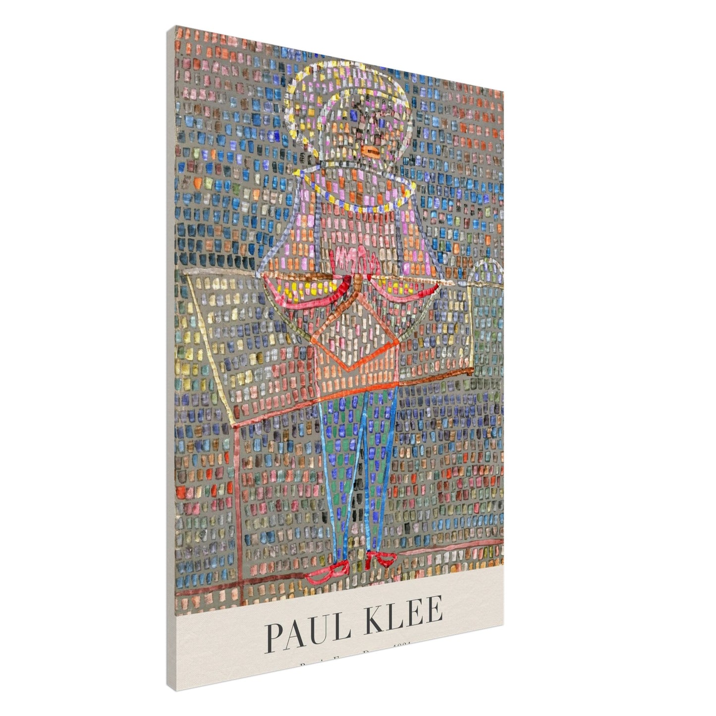 Ragazzo in Costume Elegante - Paul Klee - Canvas thick