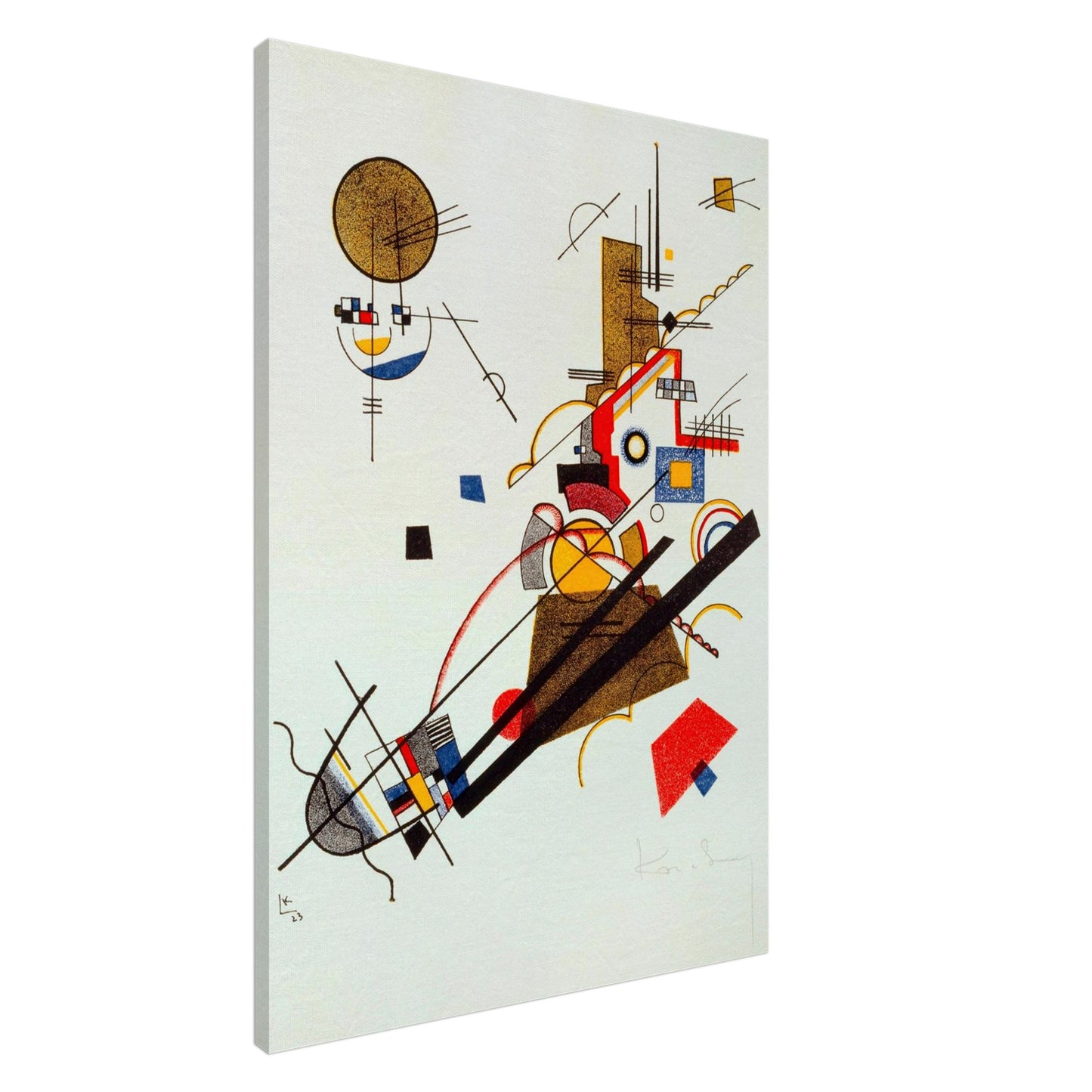 Felice Ascensione - Wassily Kandinsky - Canvas thick