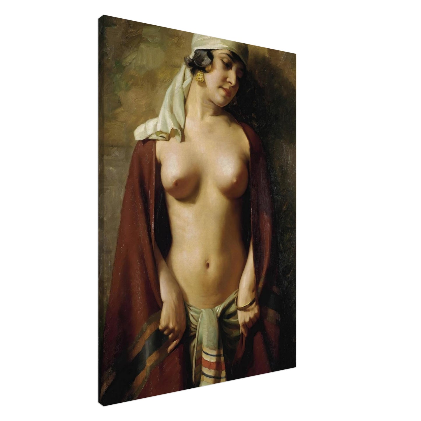 Nudo Orientale - Hermann Hassenteufel - Canvas slim