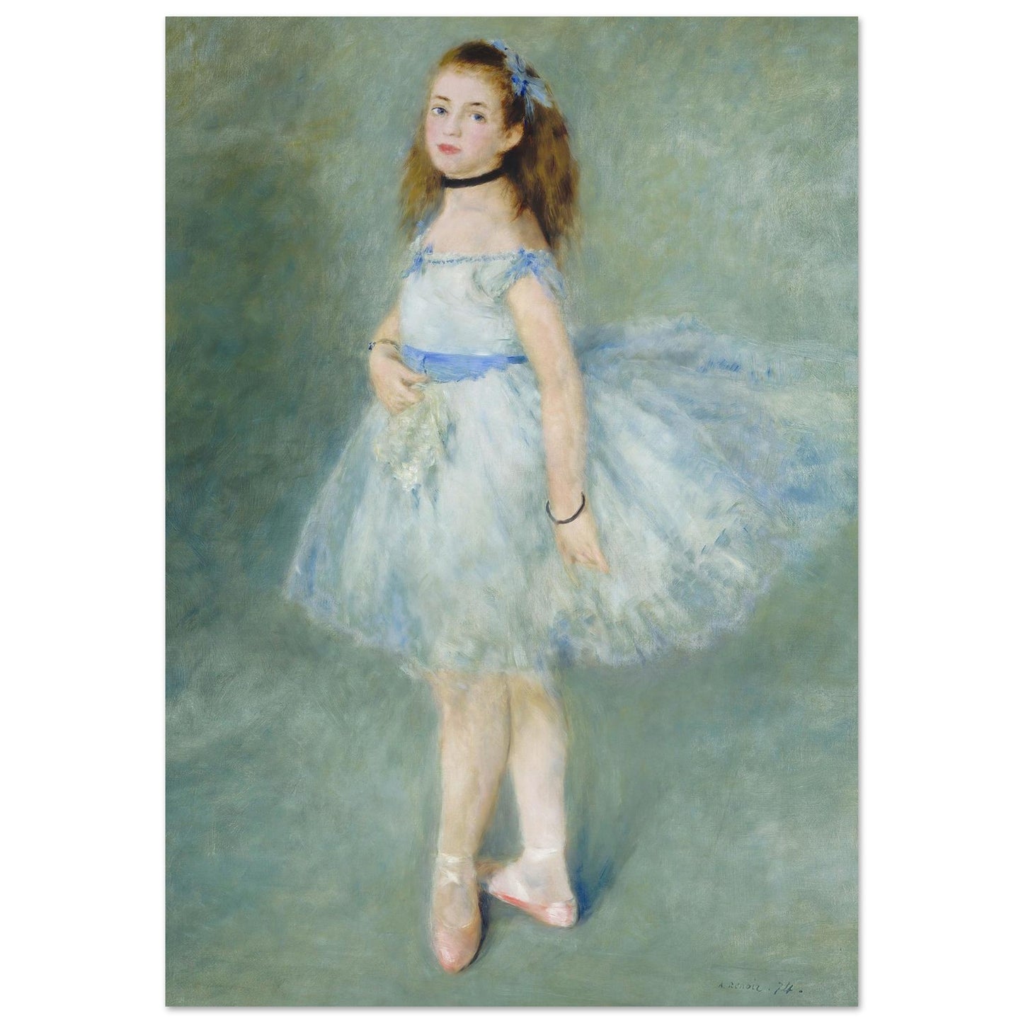 Lezione di Danza - Pierre-Auguste Renoir - Poster senza cornice