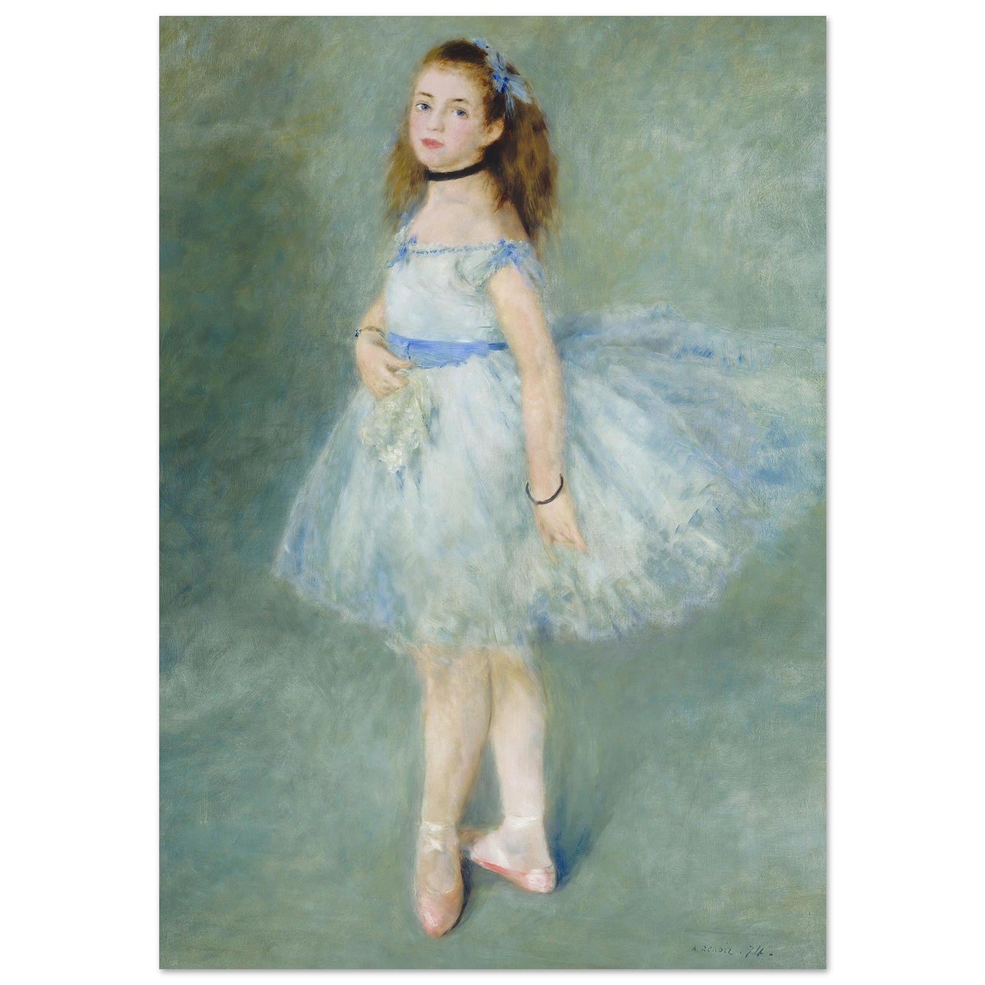 Lezione di Danza - Pierre-Auguste Renoir - Poster senza cornice