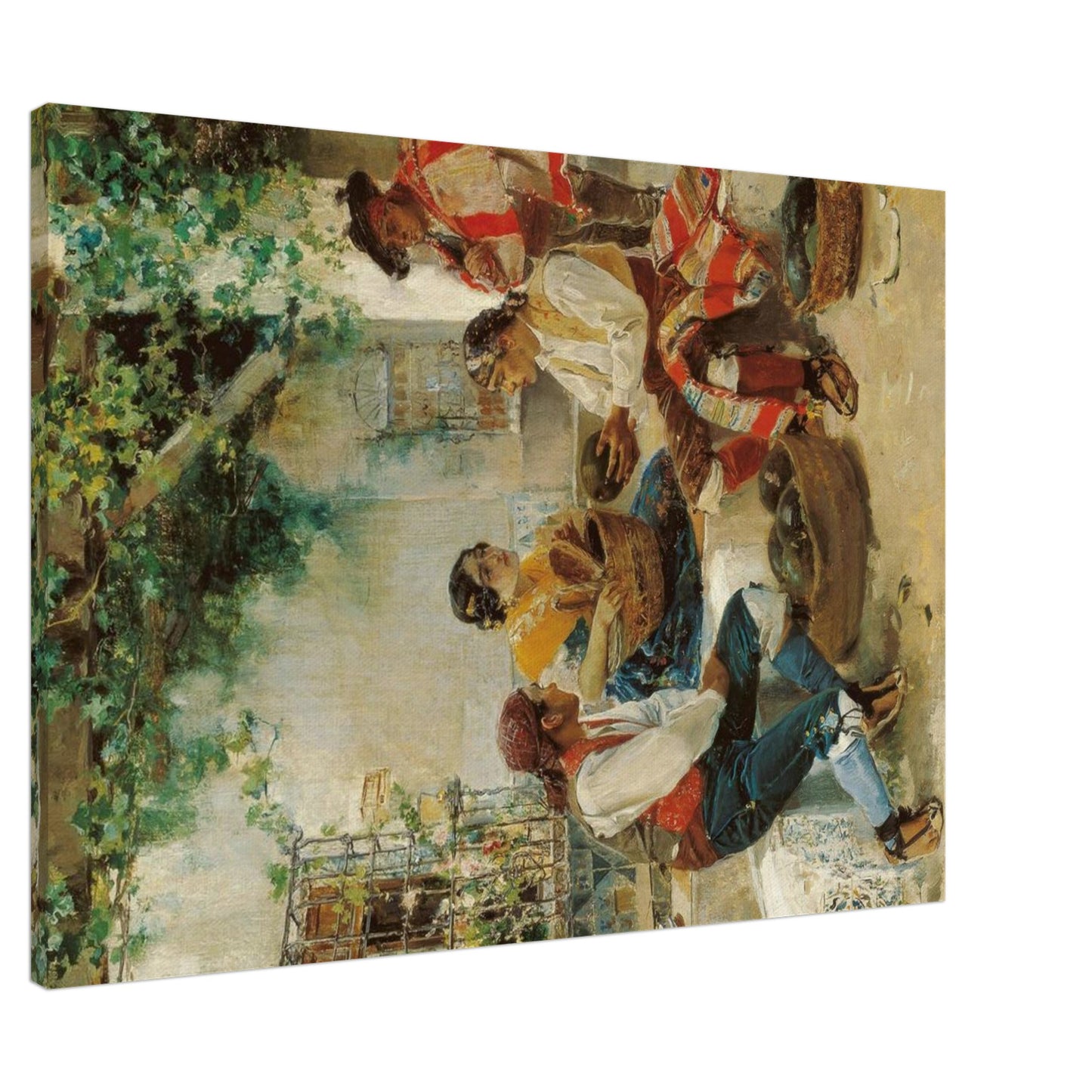 Vendita di Meloni - Joaquín Sorolla - Canvas slim