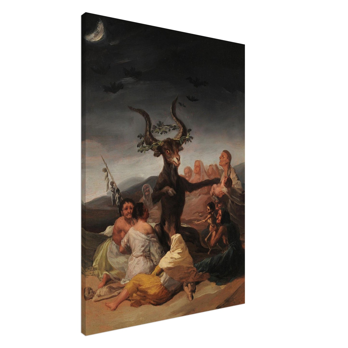 Sabbato delle Streghe - Francisco Goya - Canvas thick