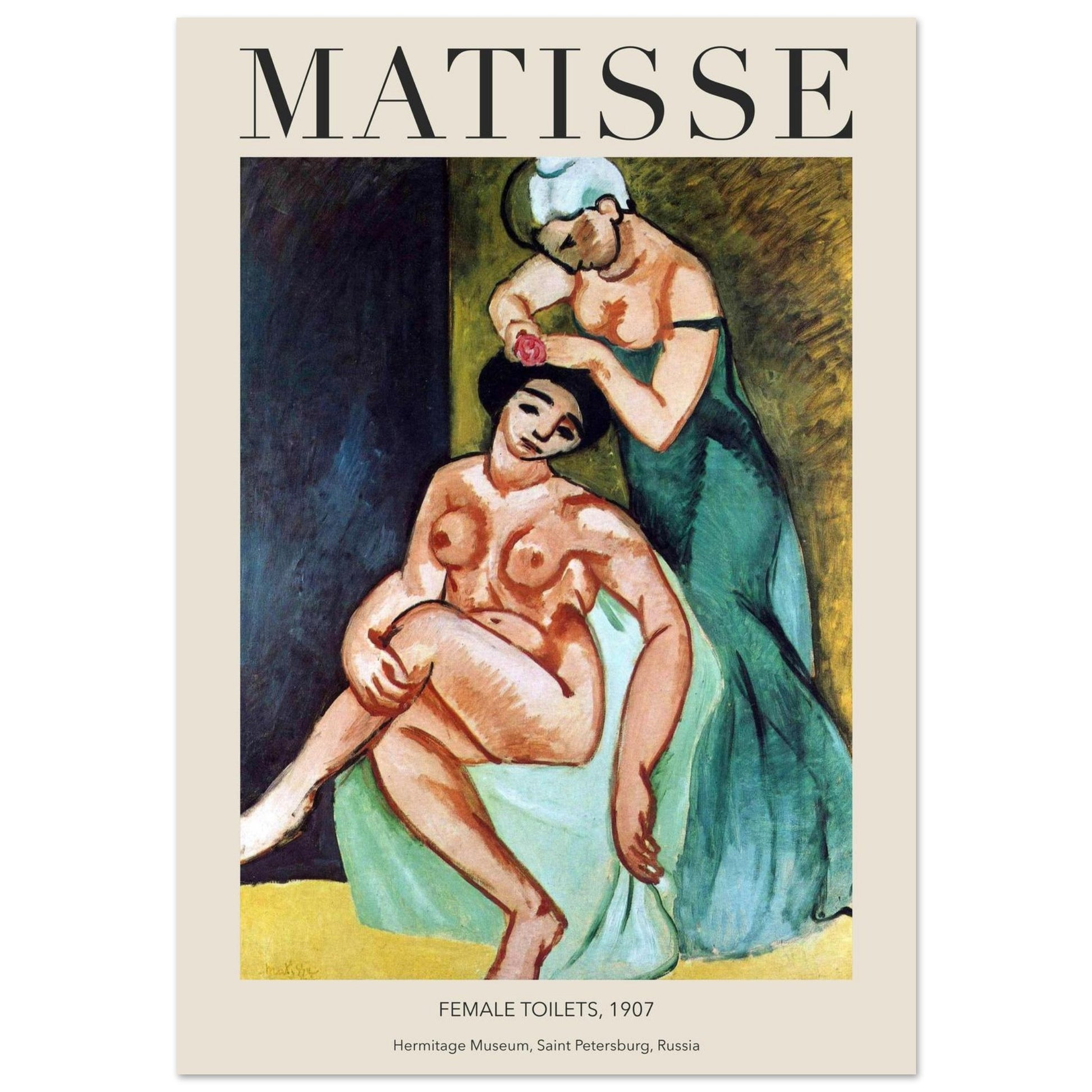Il Gabinetto Femminile - Henri Matisse - Poster senza cornice