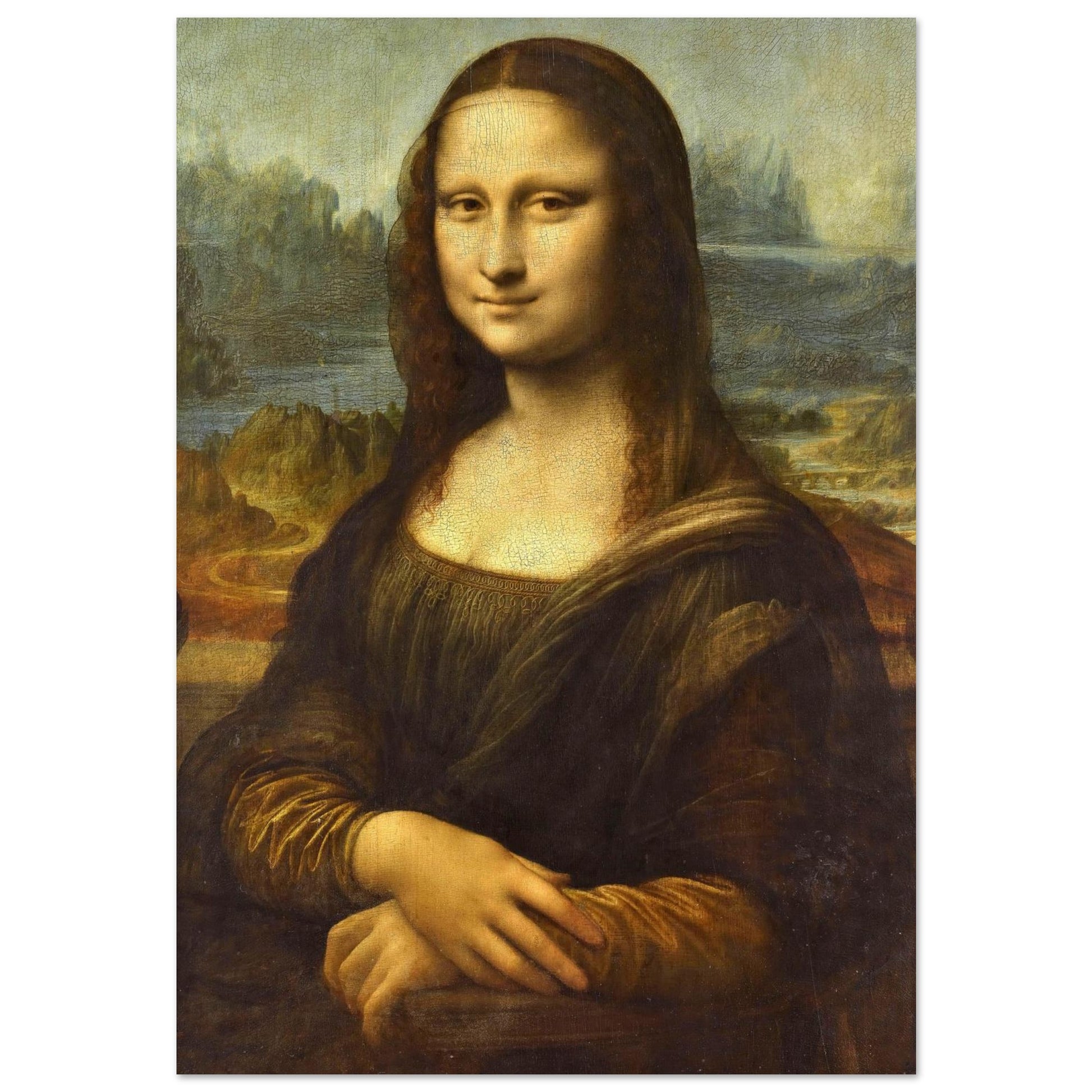 Mona Lisa - Leonardo da Vinci - Poster senza cornice