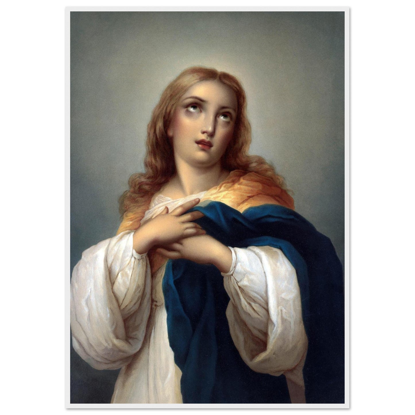 Madonna - Bartolomé Esteban Murillo - Poster con cornice