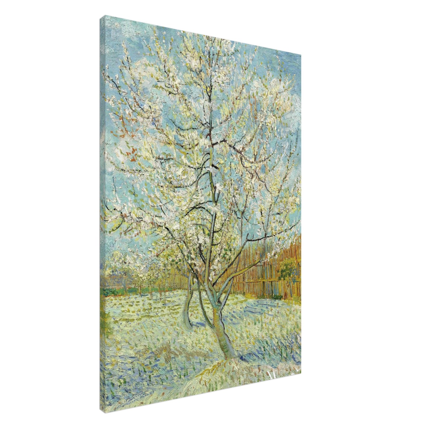 L'Albero di Pesca Rosa - Vincent van Gogh - Canvas thick
