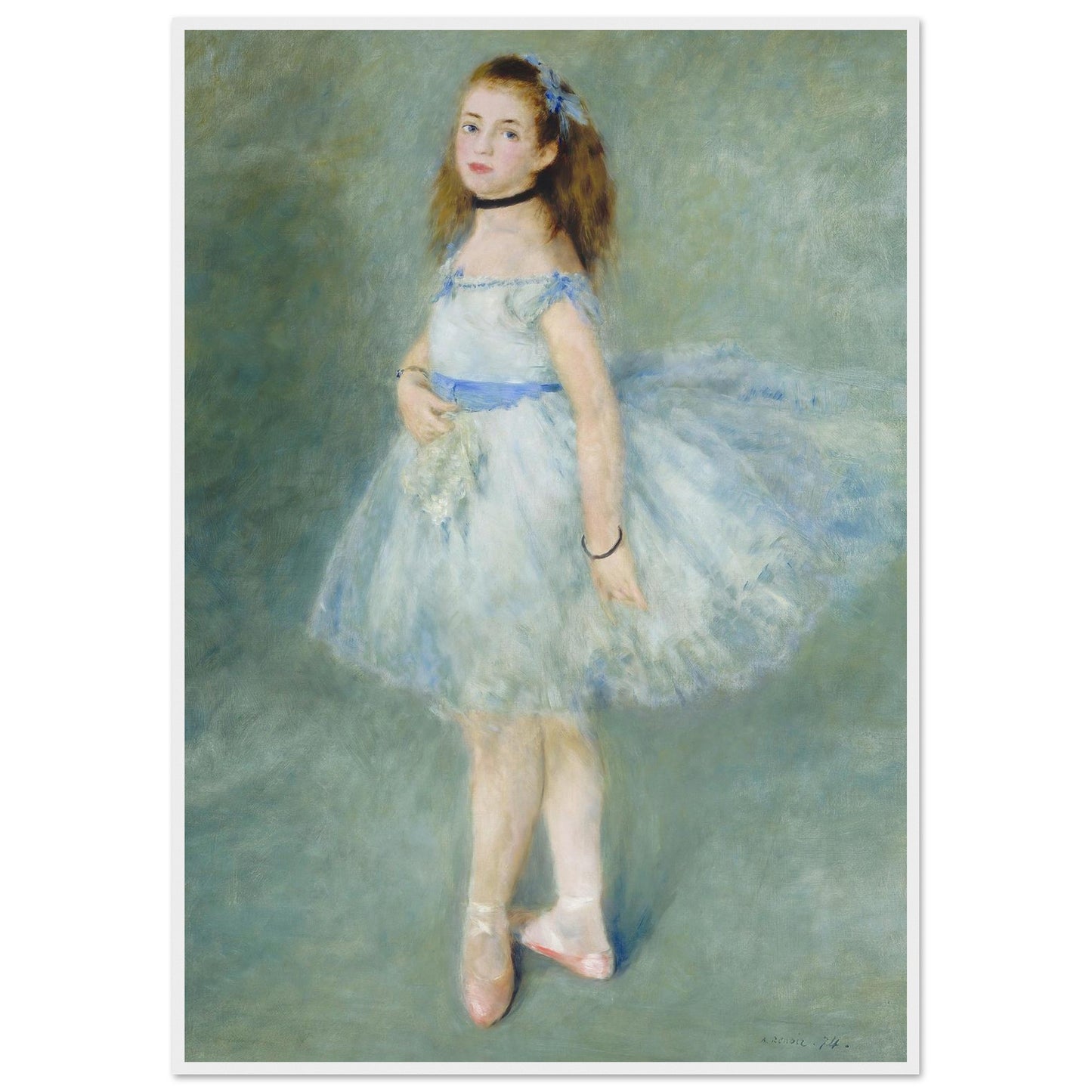 Lezione di Danza - Pierre-Auguste Renoir - Poster con cornice