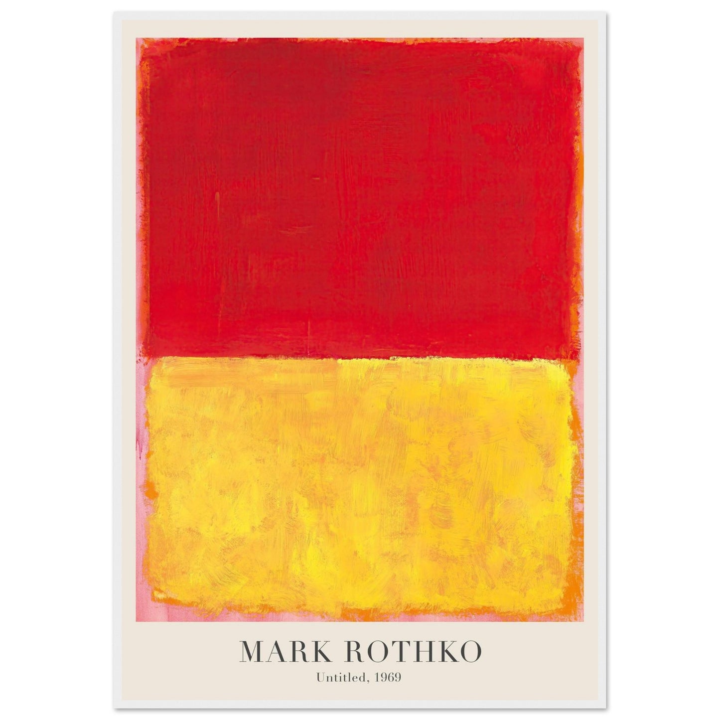 Senza titolo - Mark Rothko - Poster con cornice