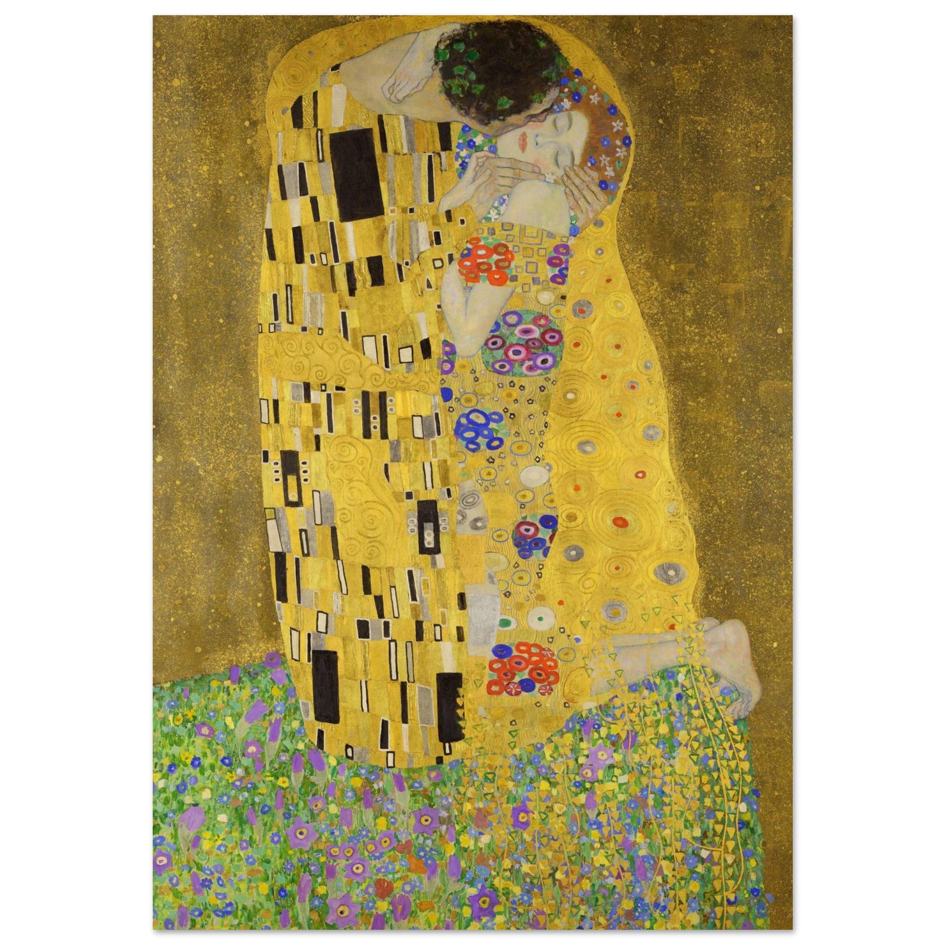 Il Bacio - Gustav Klimt - Poster senza cornice