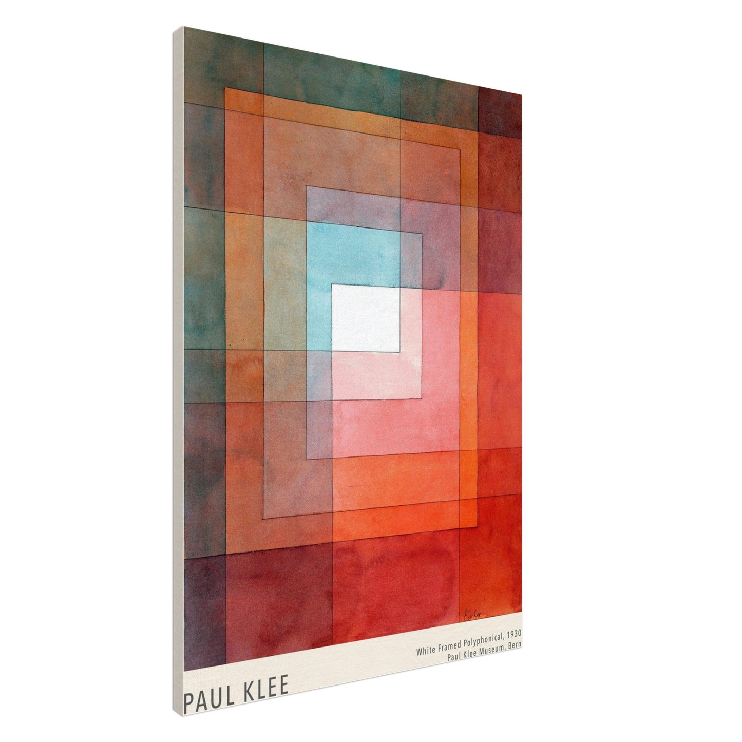 Polifonicamente - Paul Klee - Canvas slim