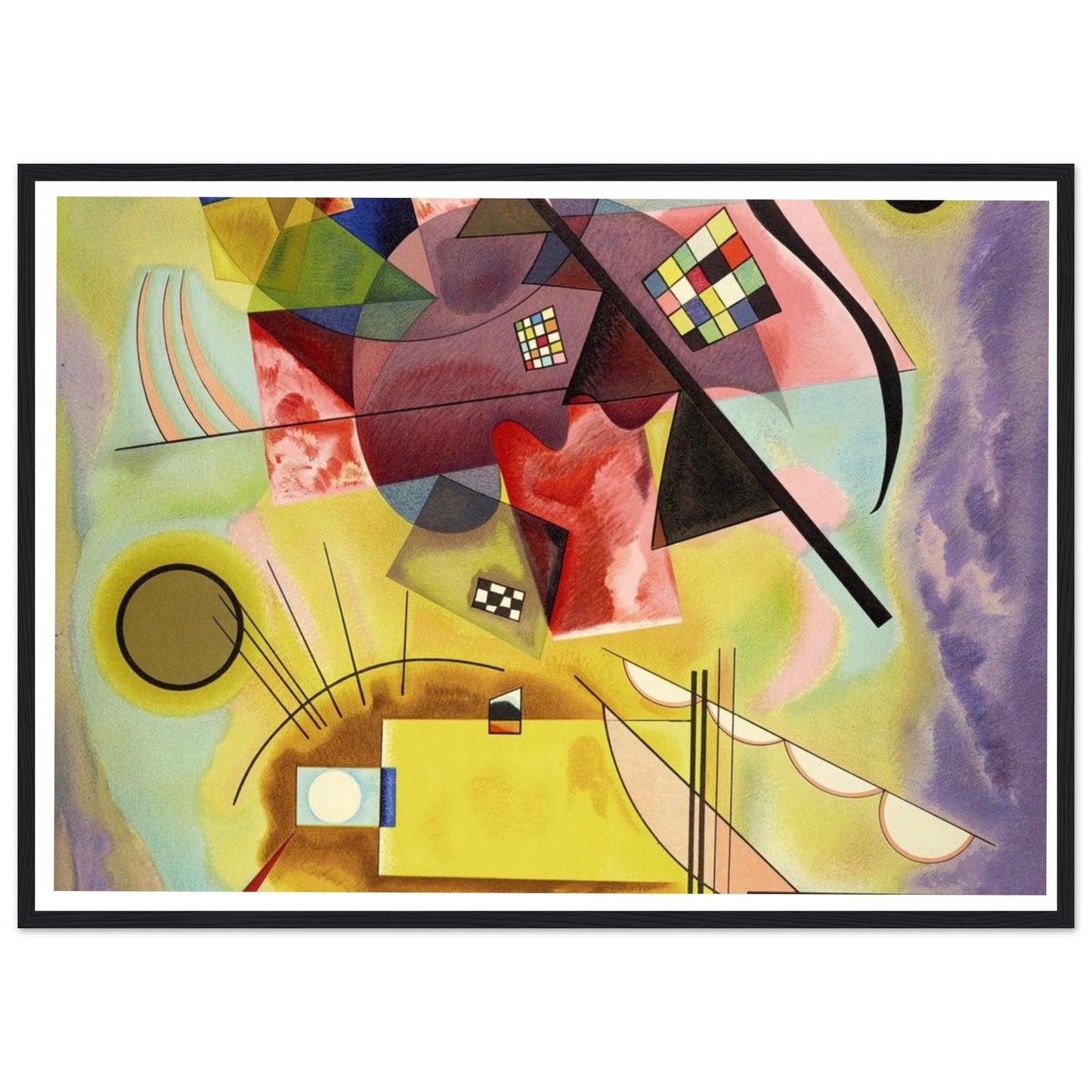 Composizione VIII - Wassily Kandinsky - Poster con cornice