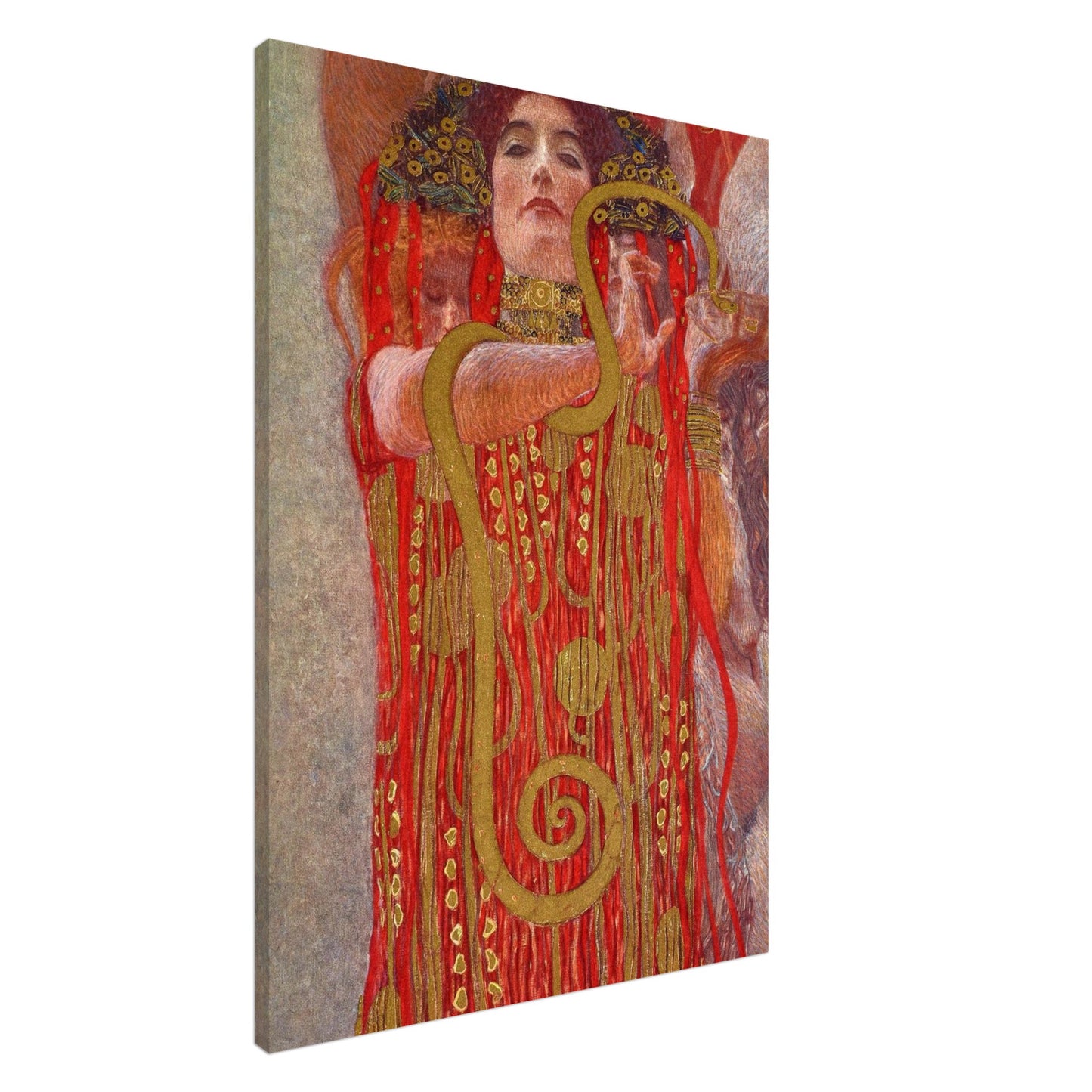 Igea - Gustav Klimt - Canvas thick