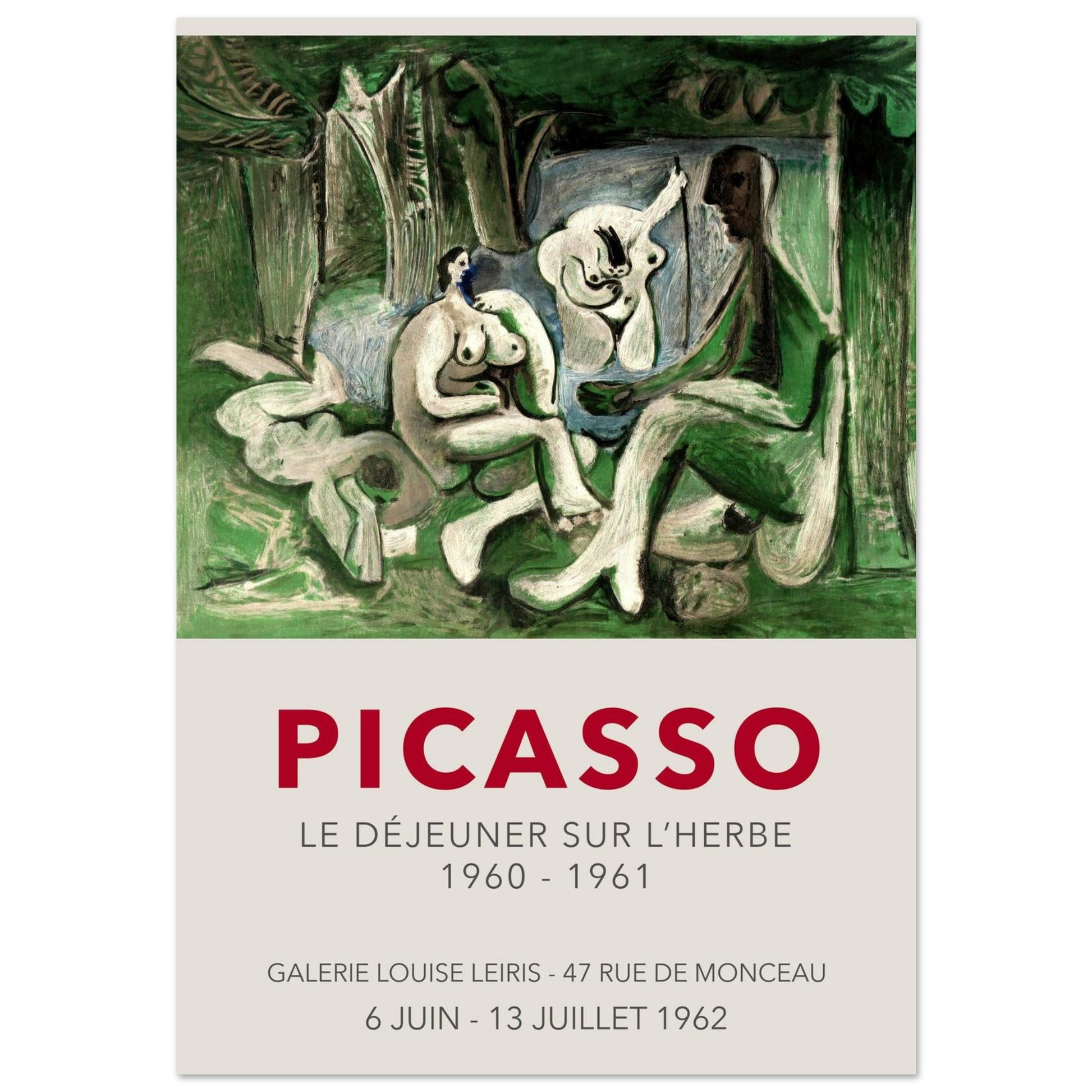 Colazione - Pablo Picasso - Poster senza cornice