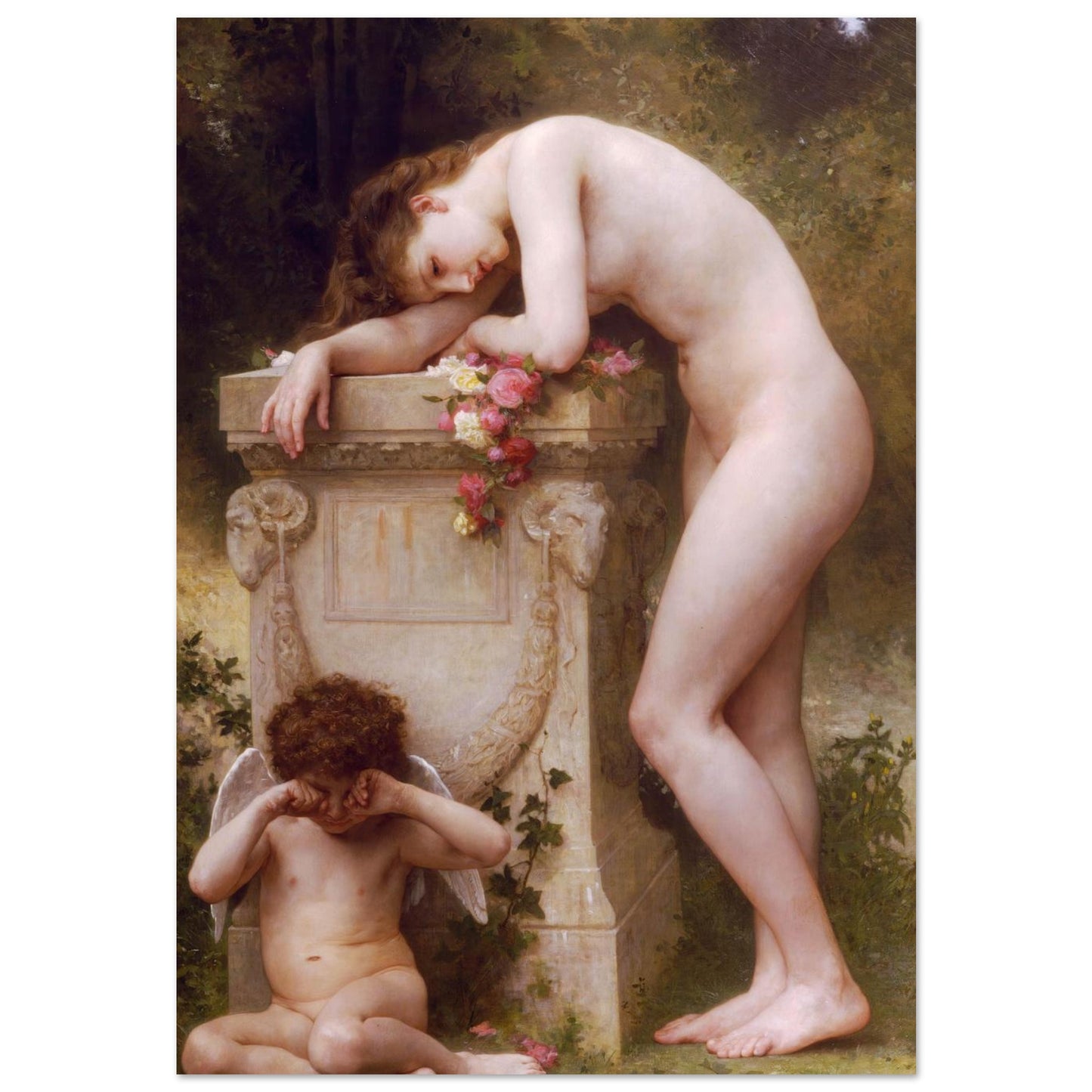 Elegia - William Bouguereau - Poster senza cornice