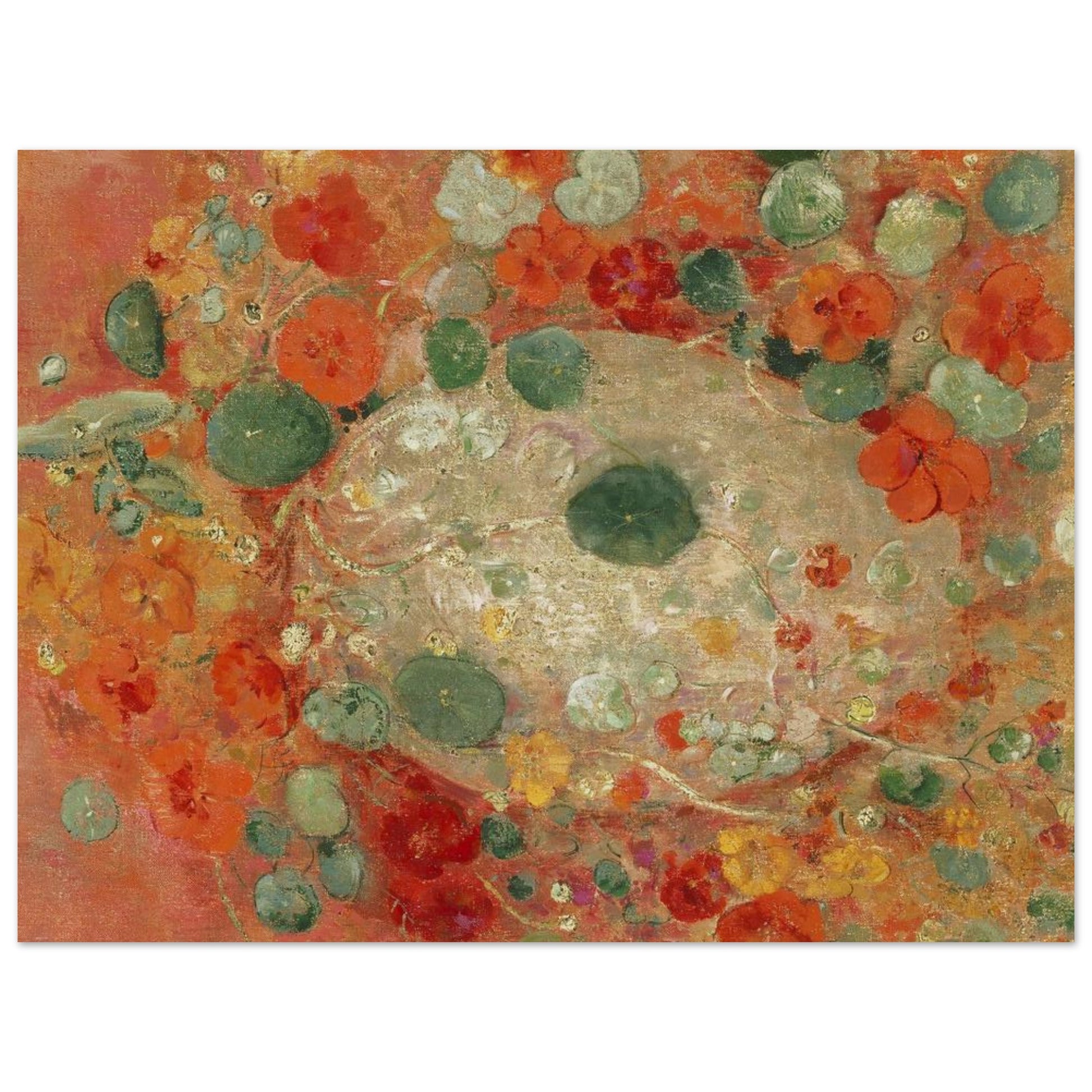 Nasturzi - Odilon Redon - Poster senza cornice