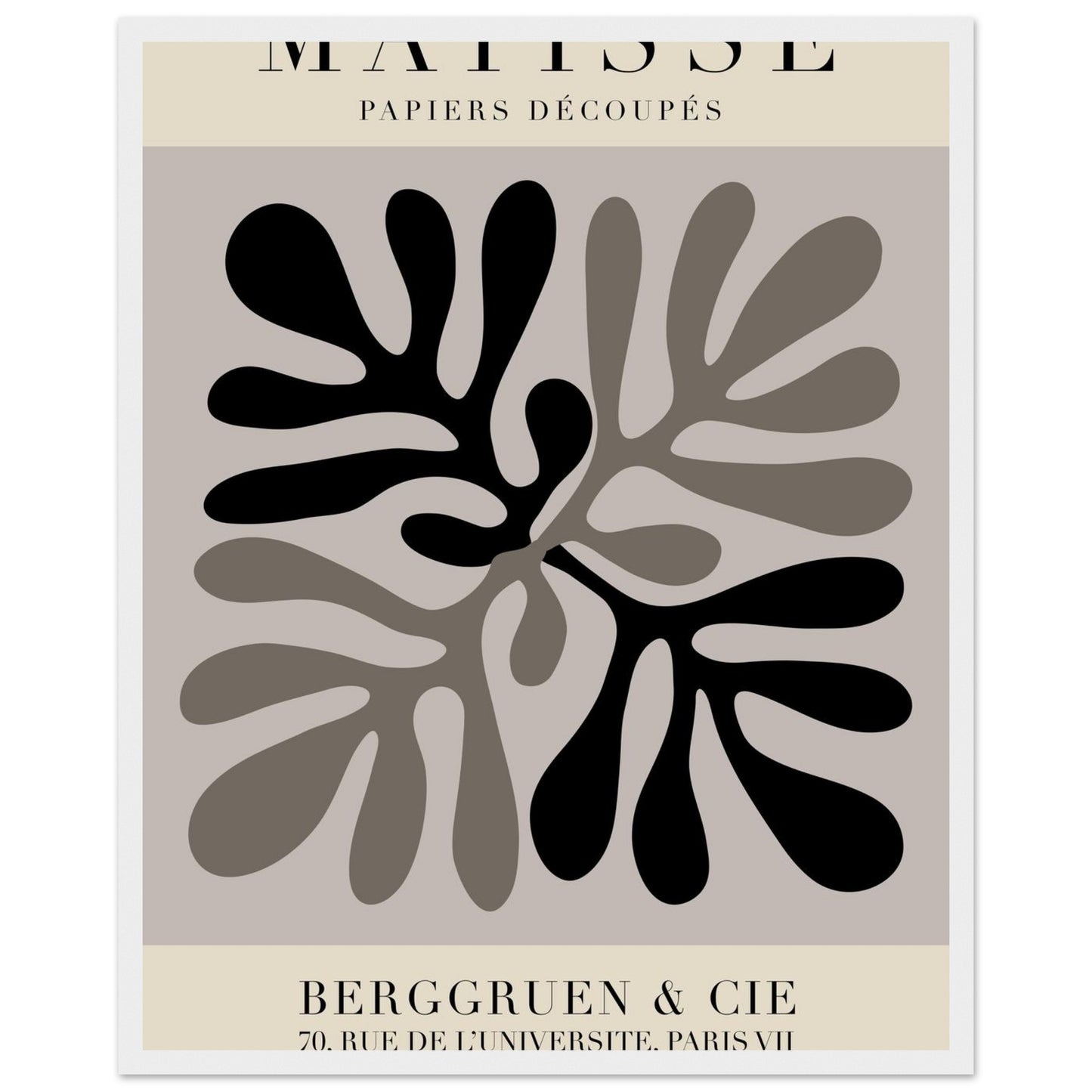 Cut-Outs - Henri Matisse - Poster con cornice