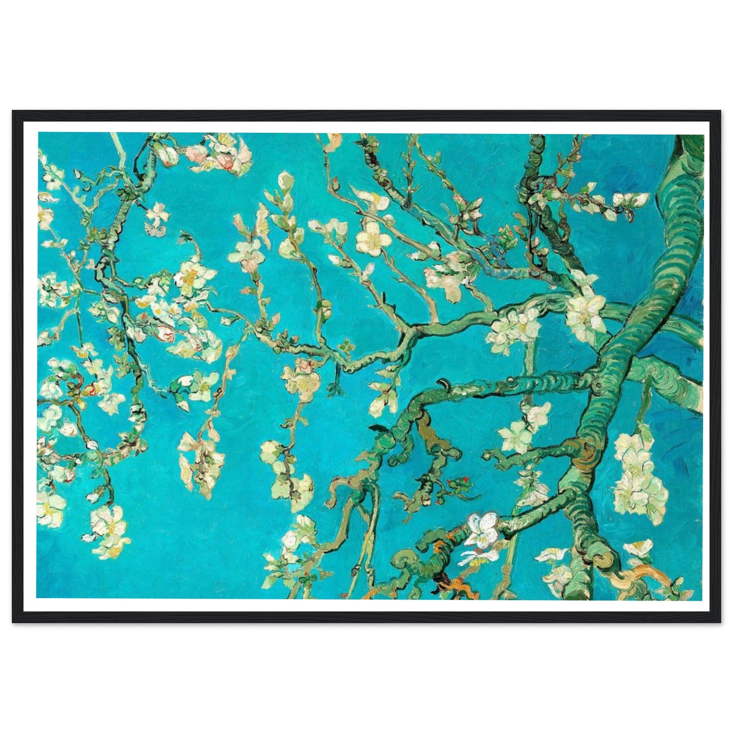 Fioritura di Mandorlo - Vincent van Gogh - Poster con cornice