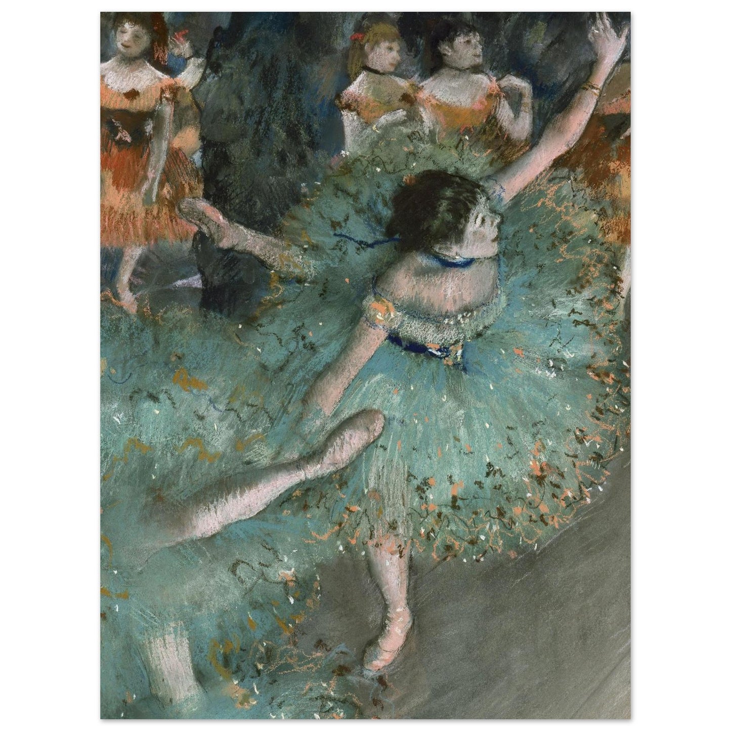 Danzatrice ondeggiante - Edgar Degas - Poster senza cornice