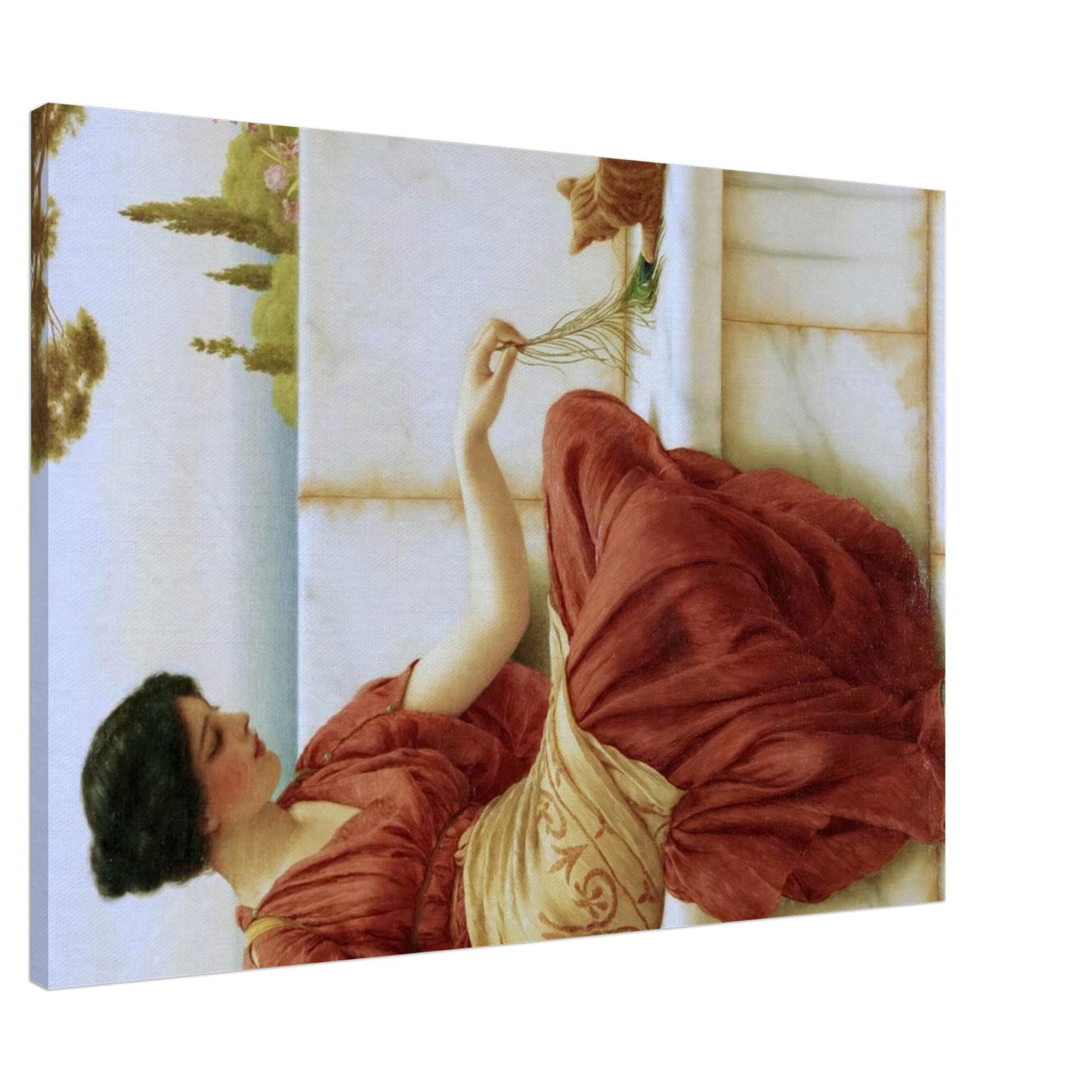 The Favourite - John William Godward - Canvas slim