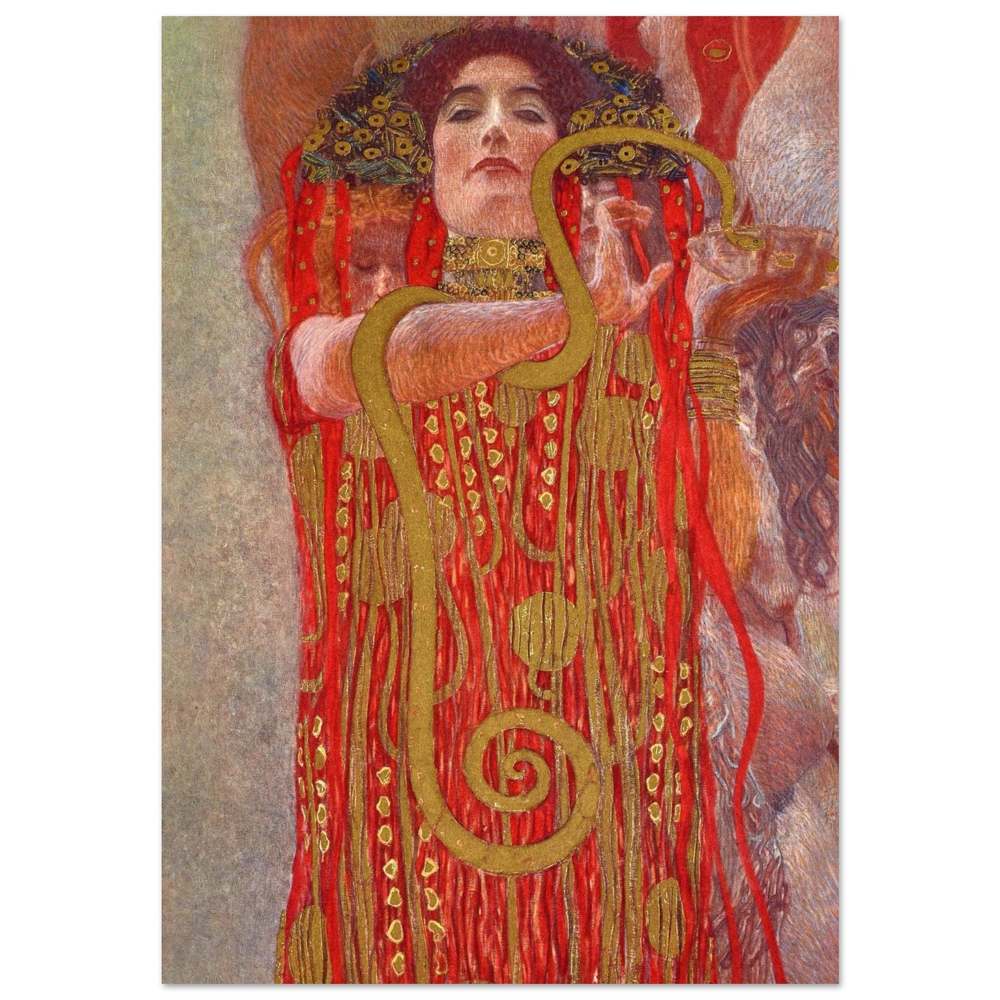 Igea - Gustav Klimt - Poster senza cornice