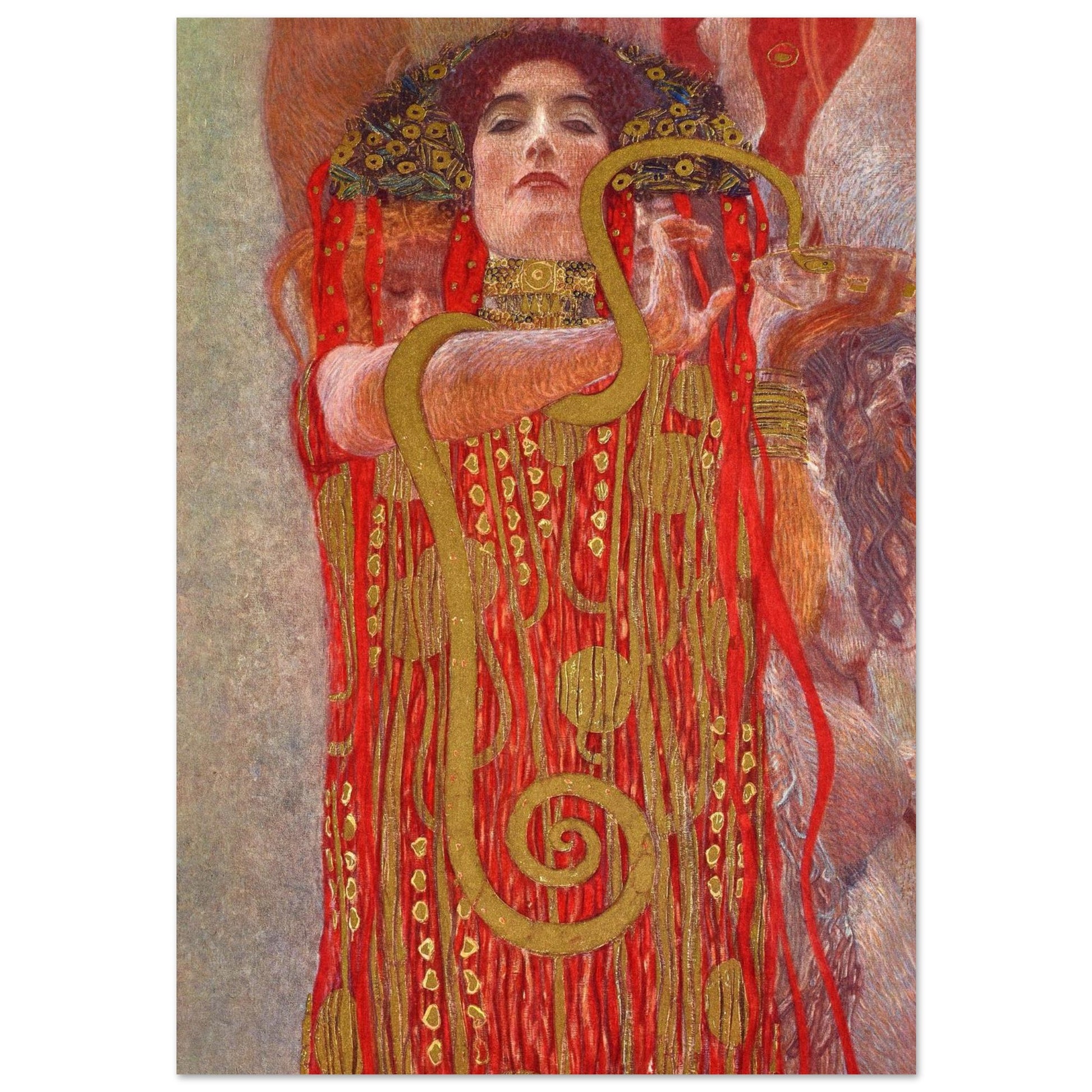 Igea - Gustav Klimt - Poster senza cornice