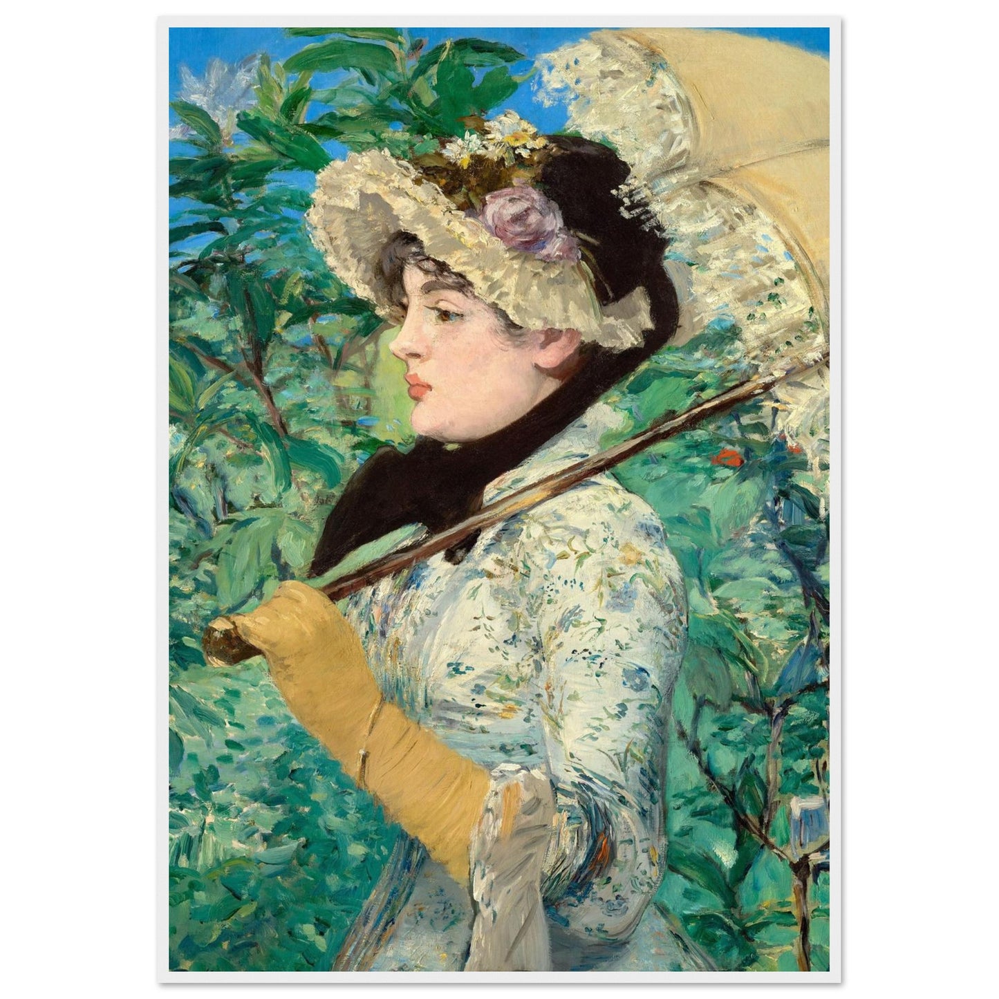 Il Pranzo - Édouard Manet - Poster con cornice