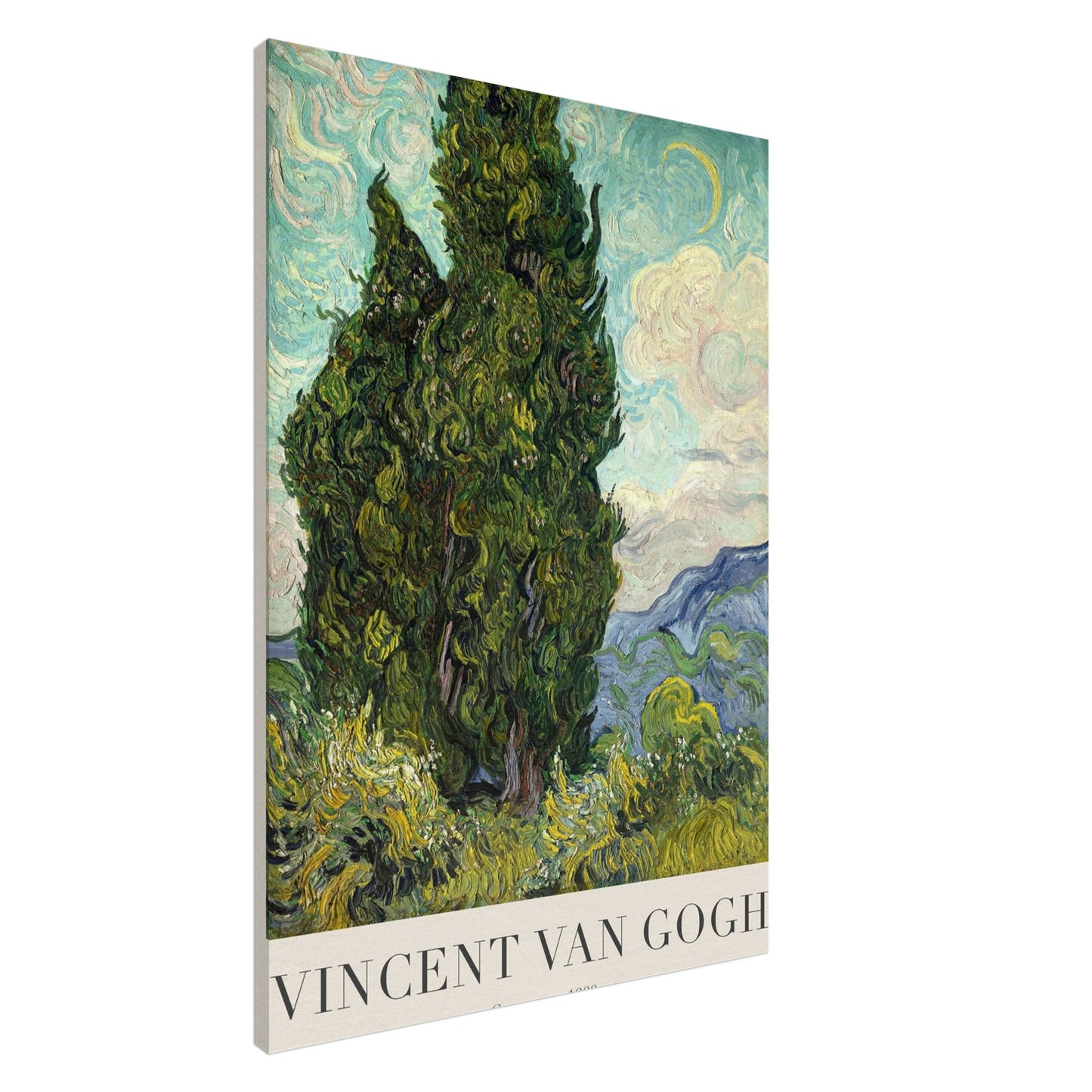 Cipressi - Vincent van Gogh - Canvas slim