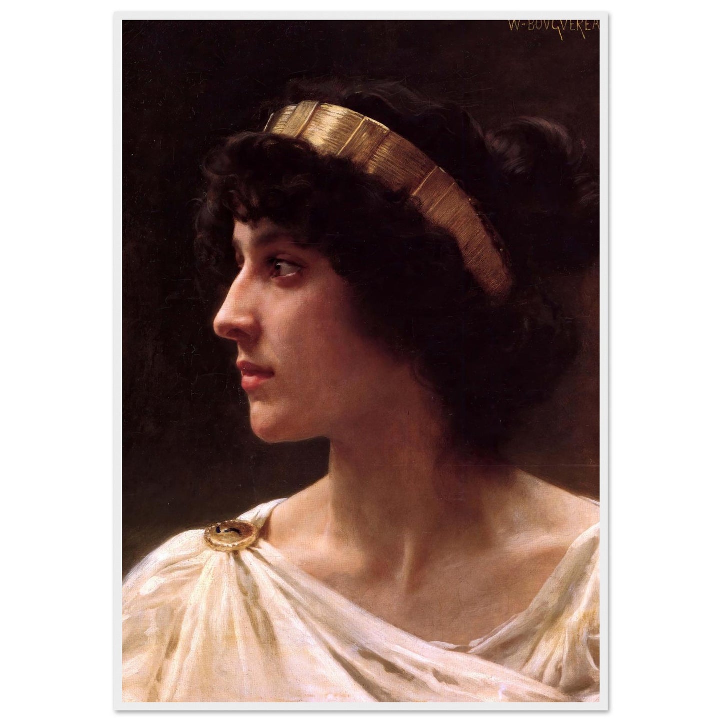 Irène - William Bouguereau - Poster con cornice