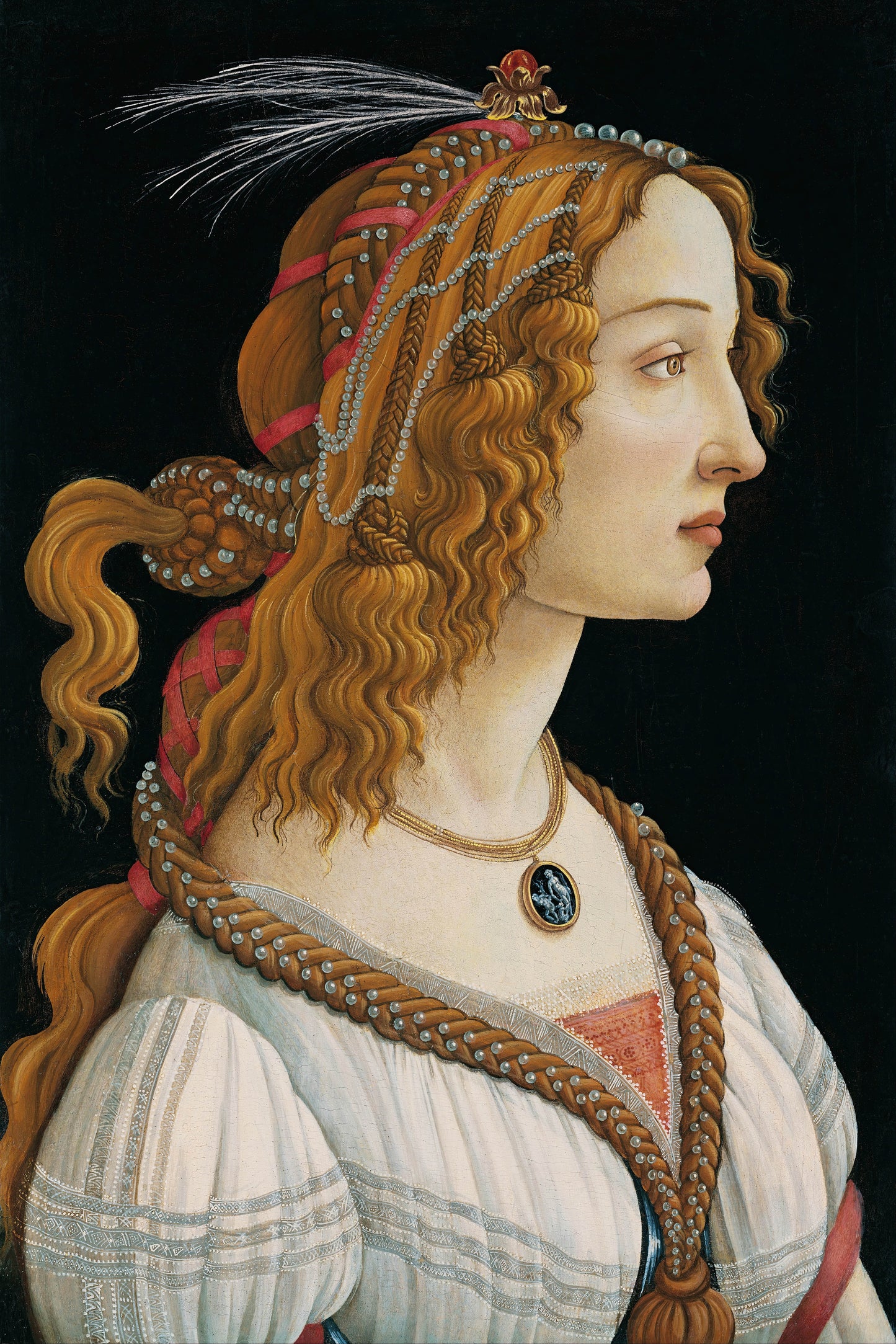 Idealized Lady - Sandro Botticelli