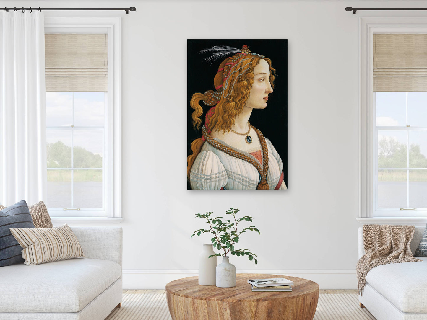 Idealized Lady - Sandro Botticelli