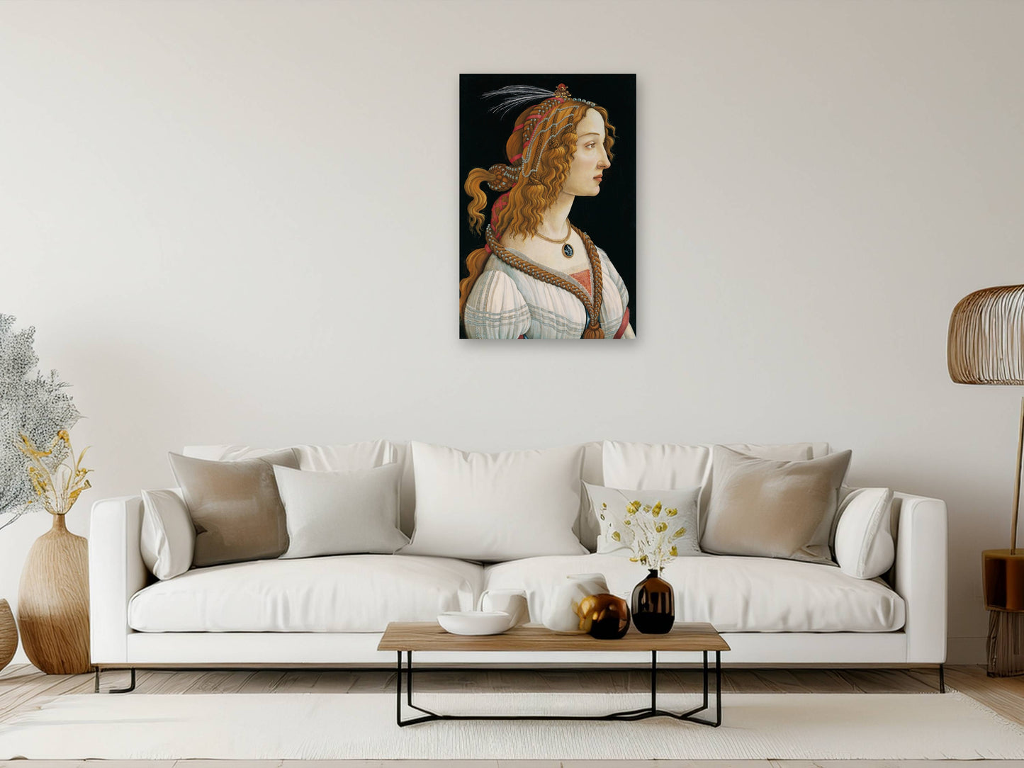 Idealized Lady - Sandro Botticelli