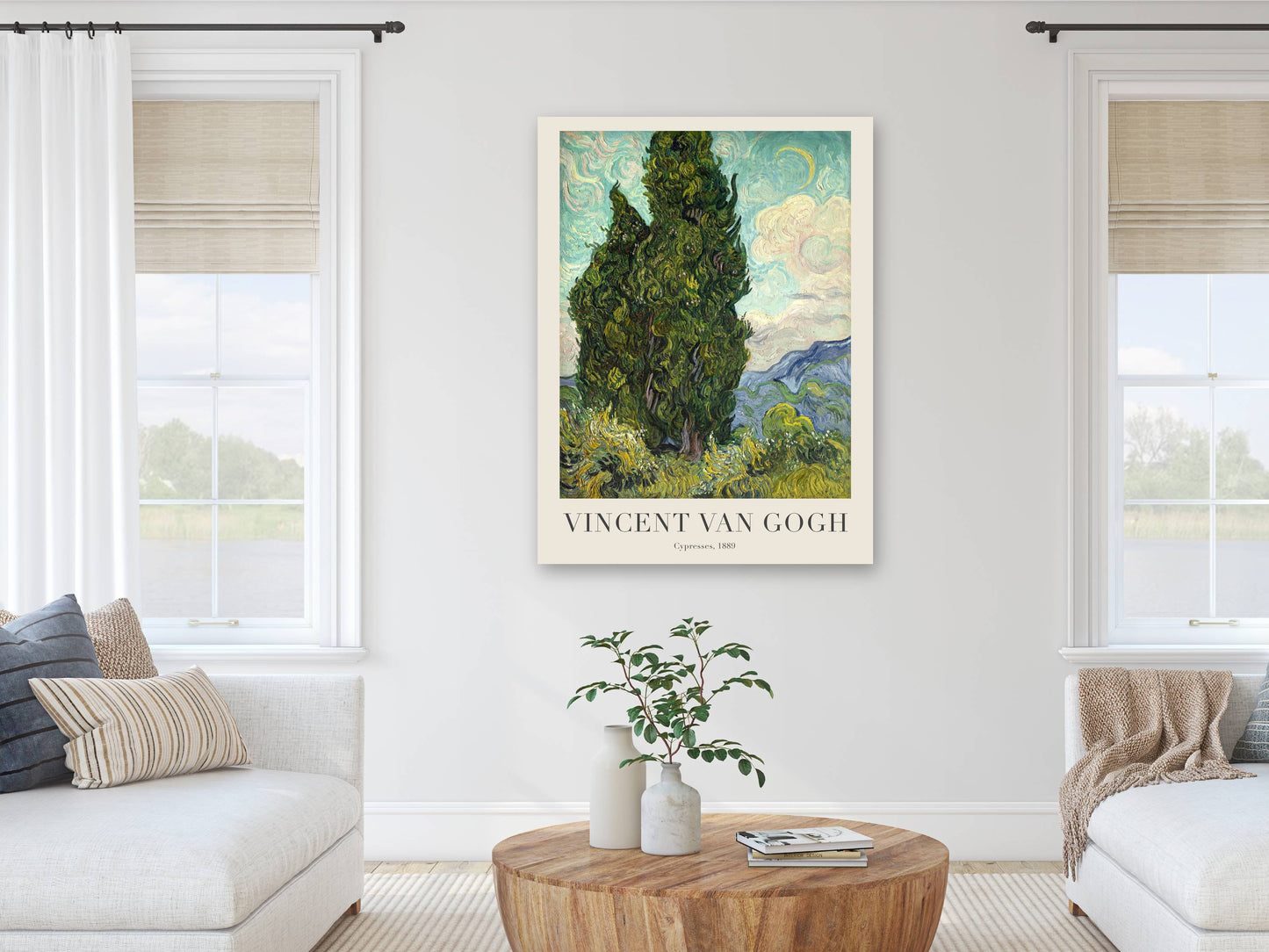Cypresses - Vincent van Gogh