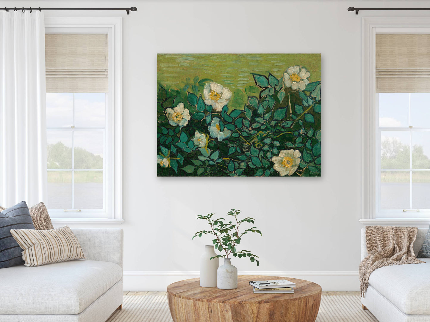 Wild Roses - Vincent van Gogh